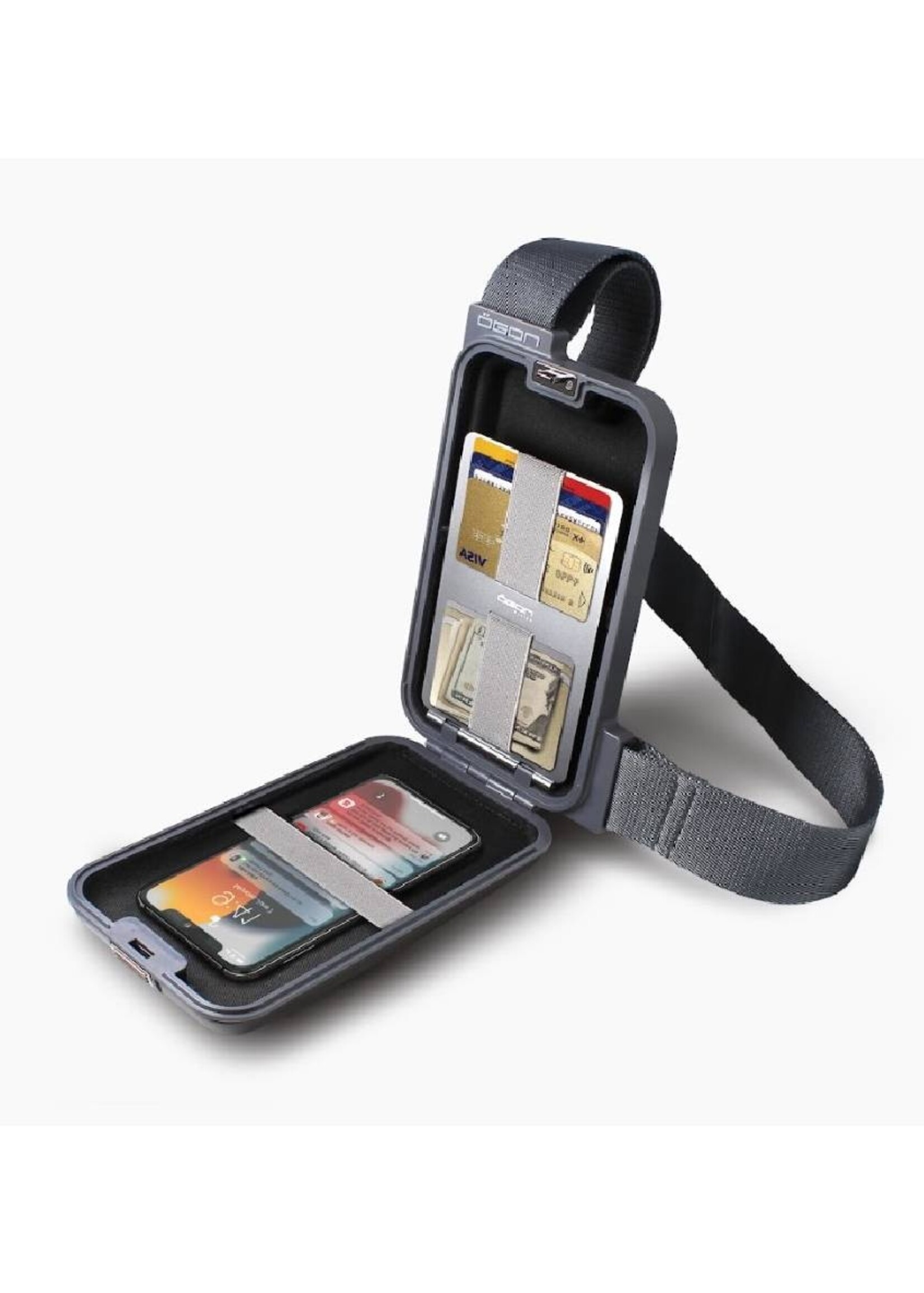 Ögon Design Phone Bag & Wallet Silver