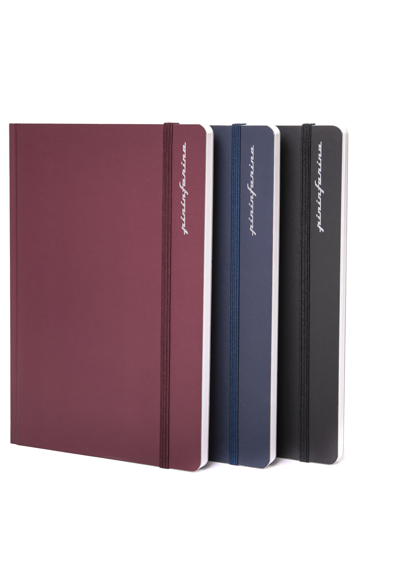 Pininfarina Notebook A5 Hard Cover Stone Paper Dotted Red