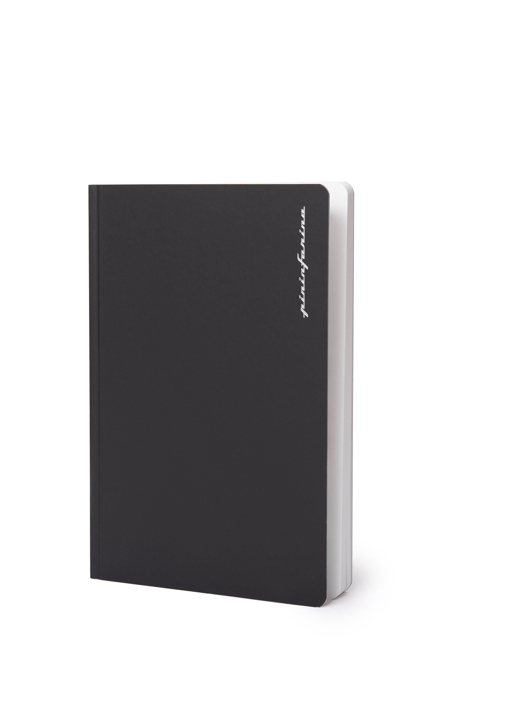 Pininfarina Notebook  A5 Hard Cover Stone Paper Plain Black