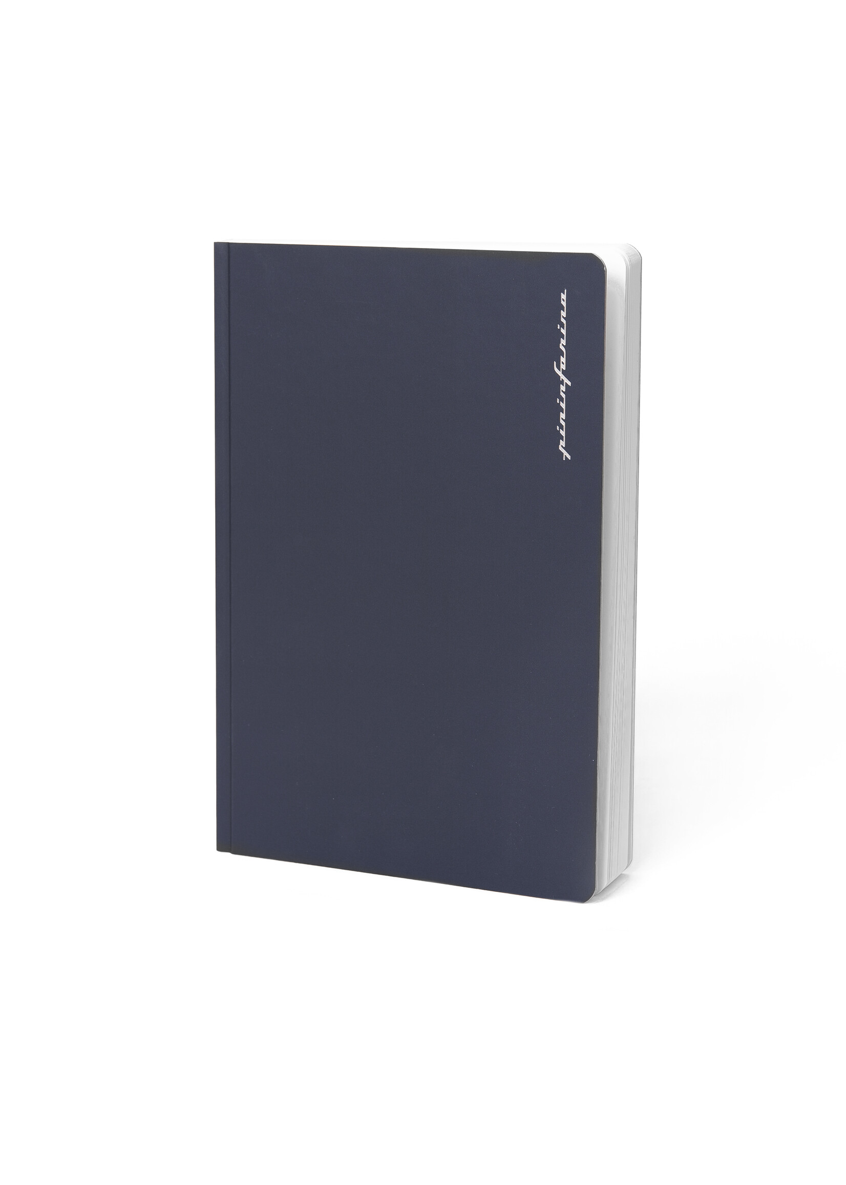 Pininfarina Notebook A5 Hard Cover Stone Paper Plain Blue