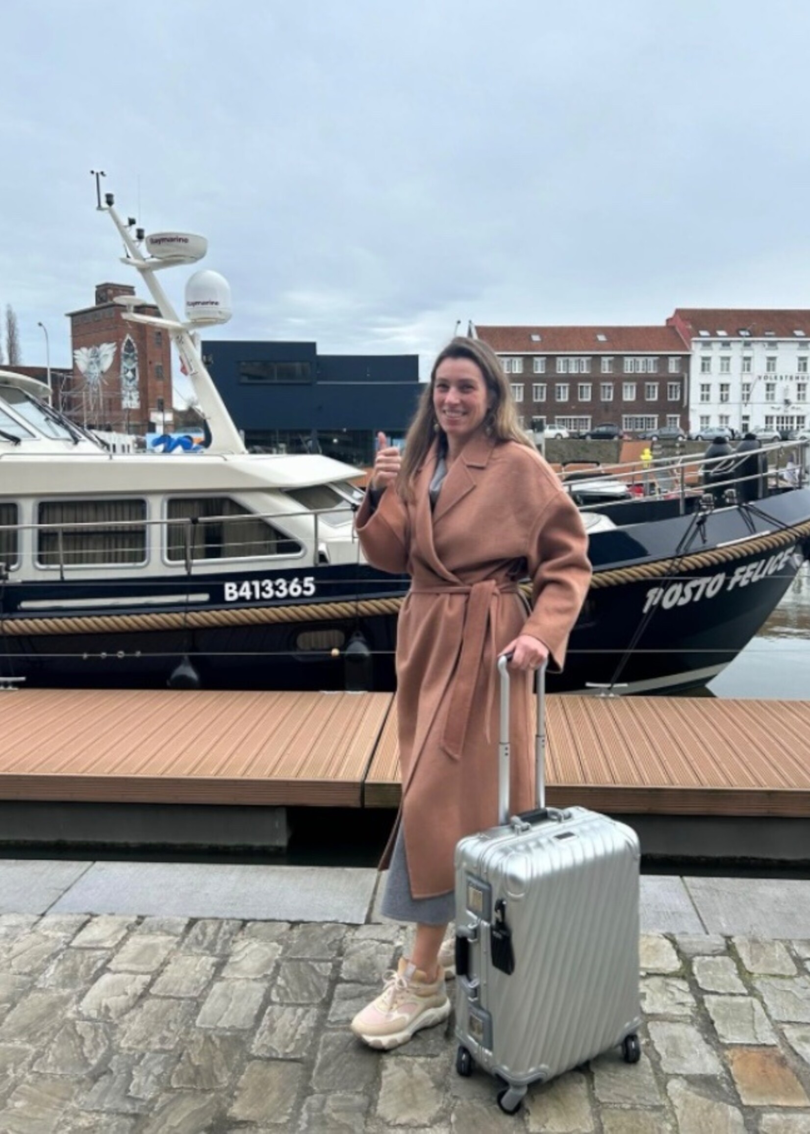 TUMI Koffer 19 Degree Aluminium International 35.5cm uitbreidbaar