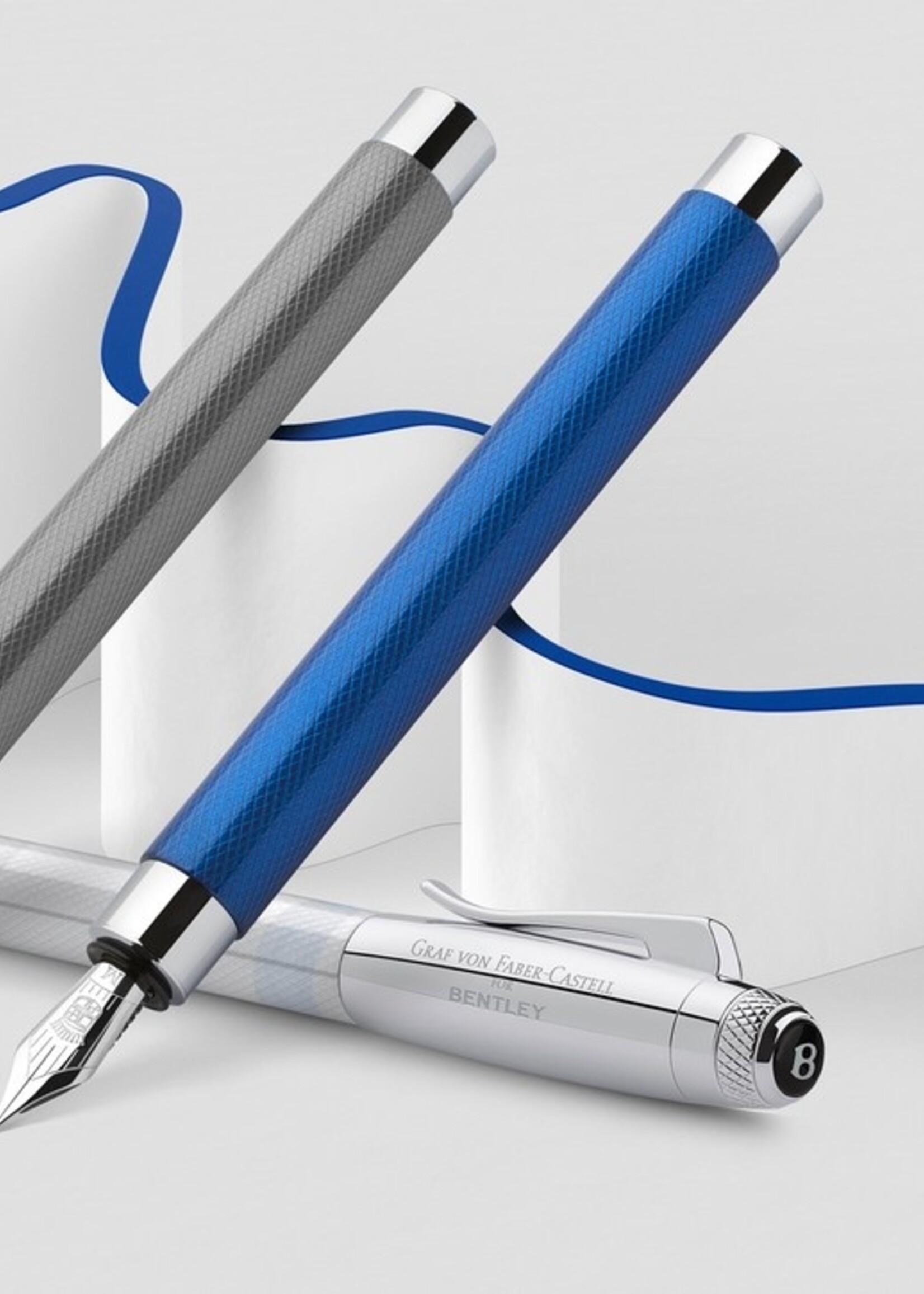 Graf von Faber-Castell & Bentley Sequin Blue Vulpen