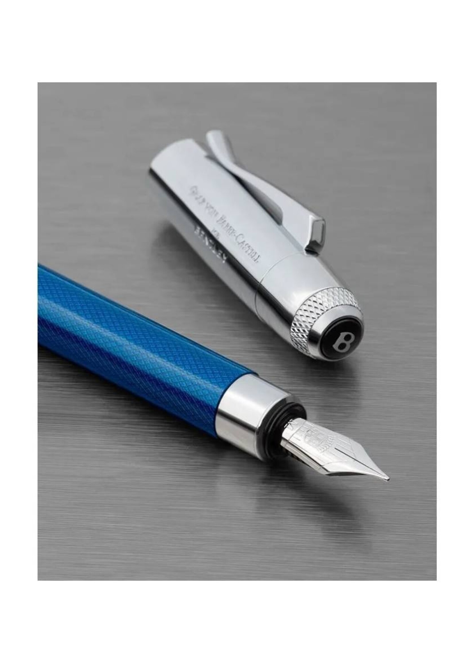 Graf von Faber-Castell & Bentley Sequin Blue Vulpen