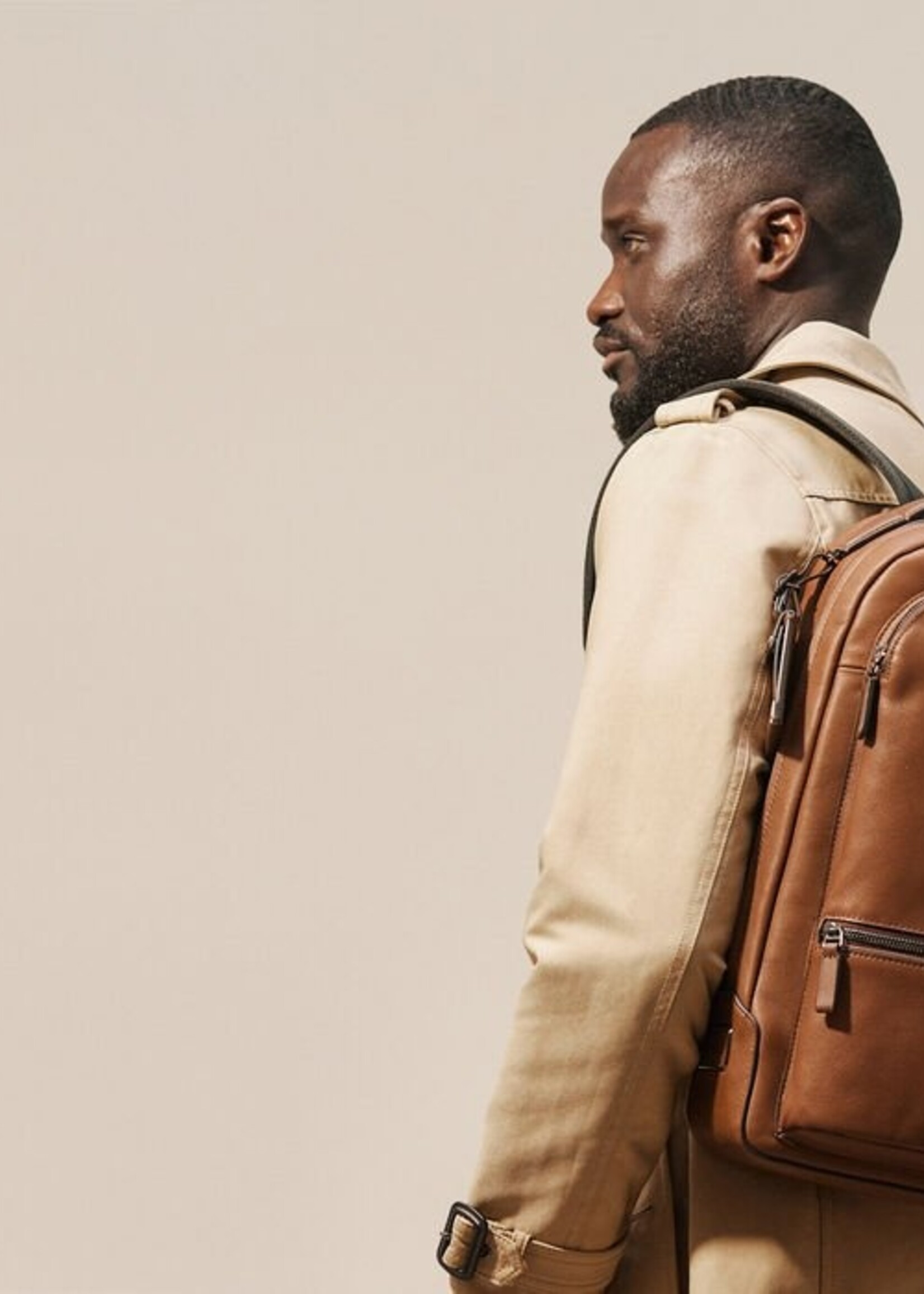 TUMI Reistas Harrison Nelson Cognac