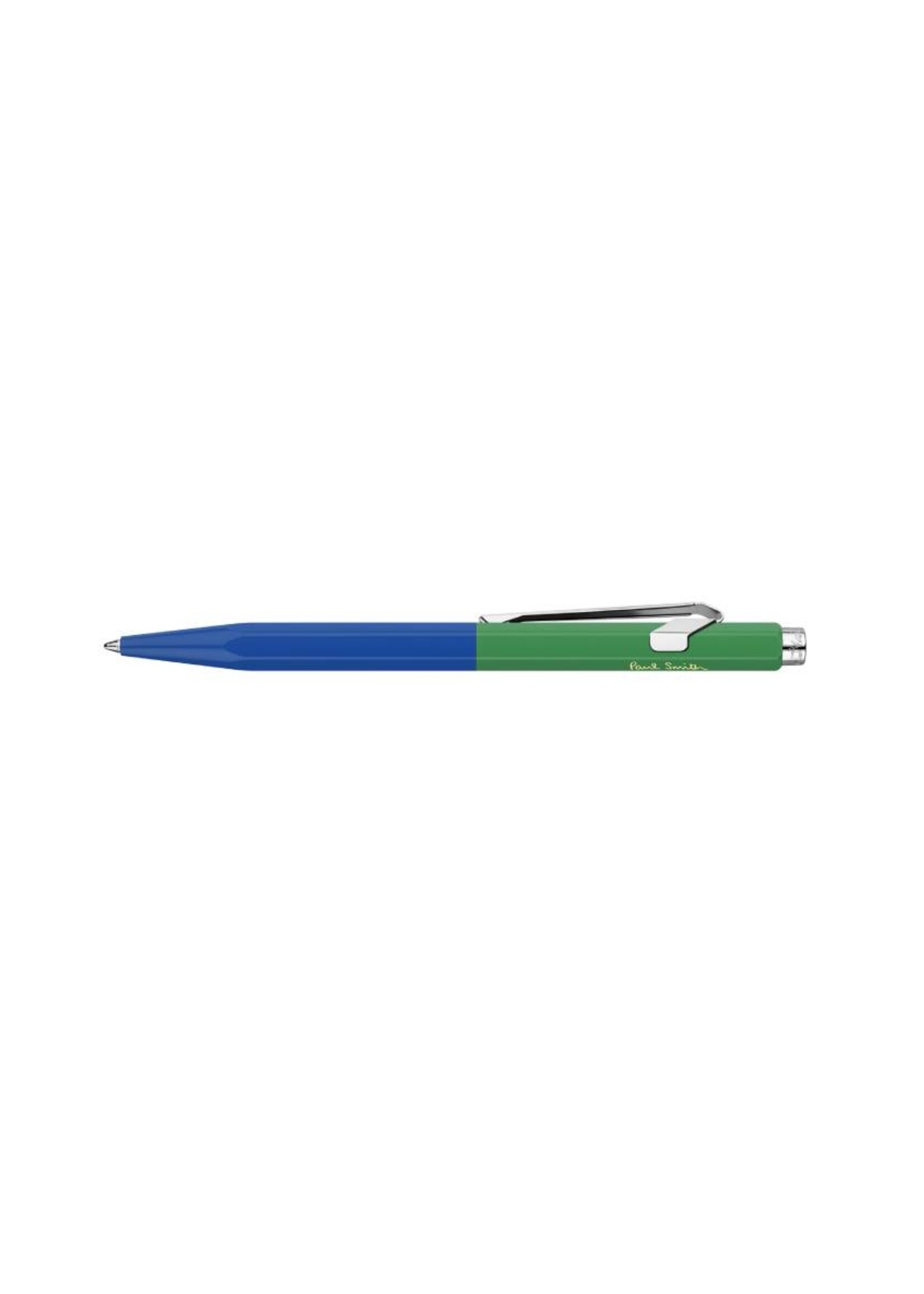 Caran d'Ache + Paul Smith Limited Edition IV balpen COBALT/EMERALD
