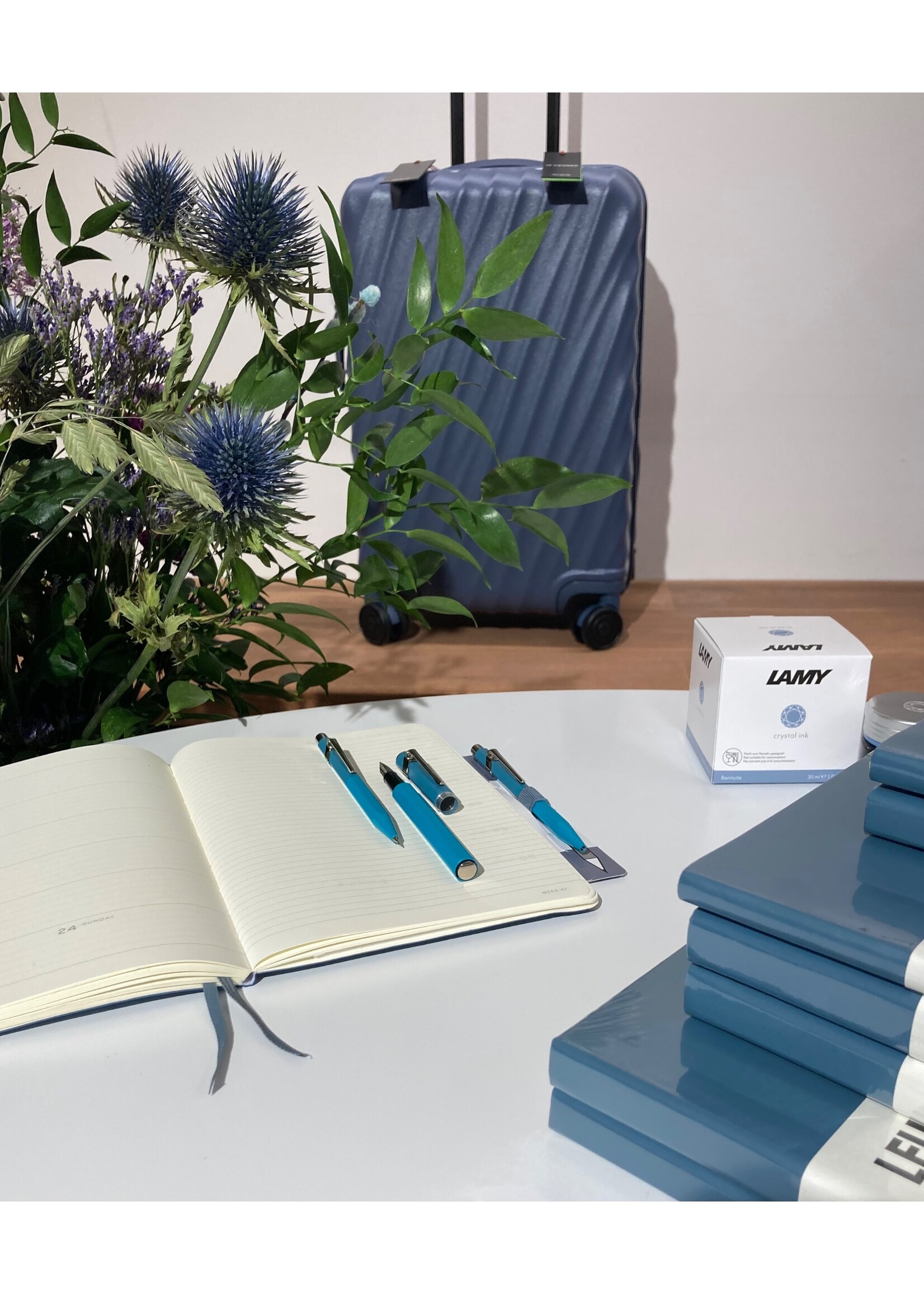 Caran d'Ache + Paul Smith Limited Edition IV 844 vulpotlood 0.7 CYAN/STEEL