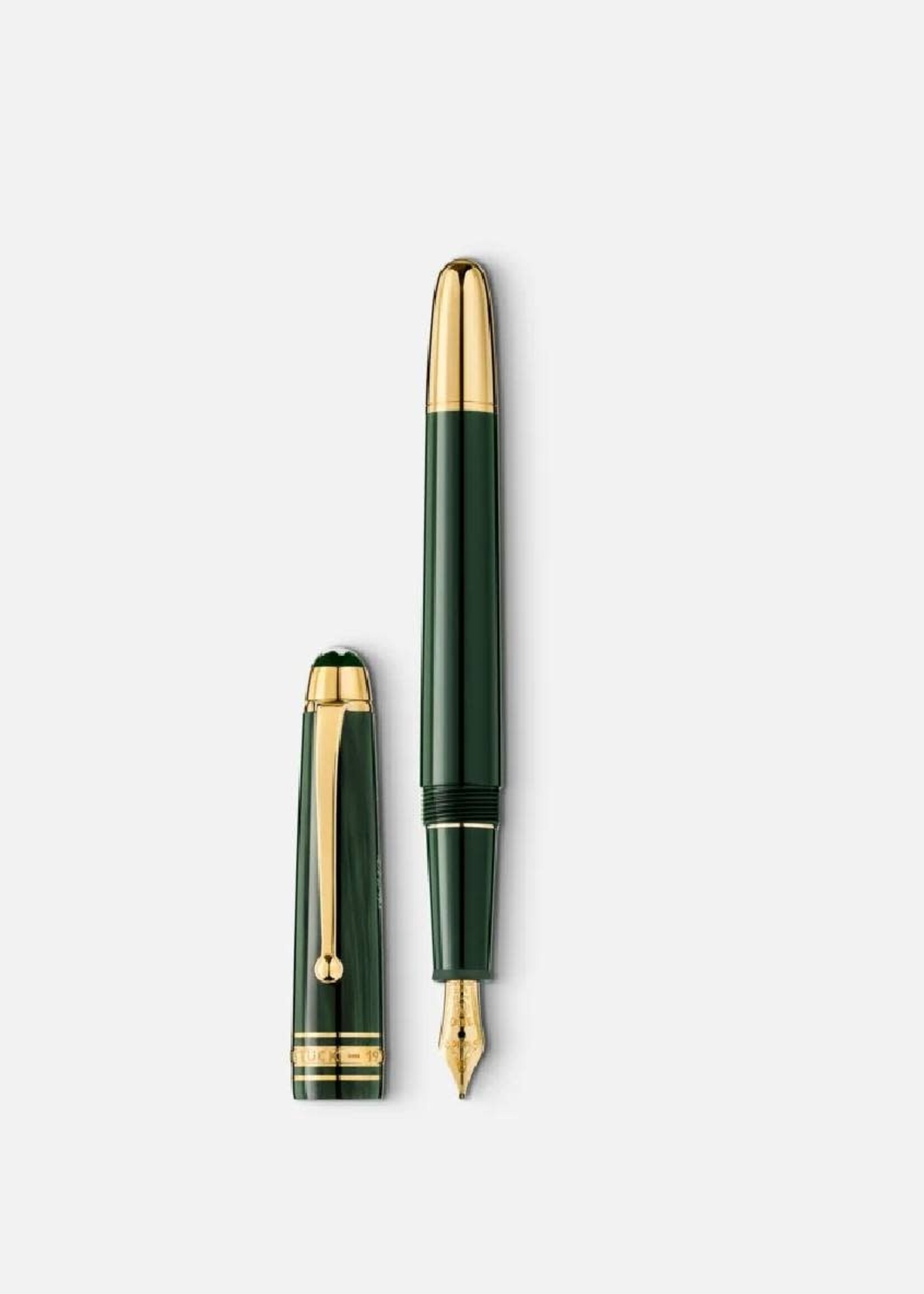 Montblanc Meisterstück 100 years The Origin Collection Green Classique Vulpen 146 F-Fijn 0.50 mm
