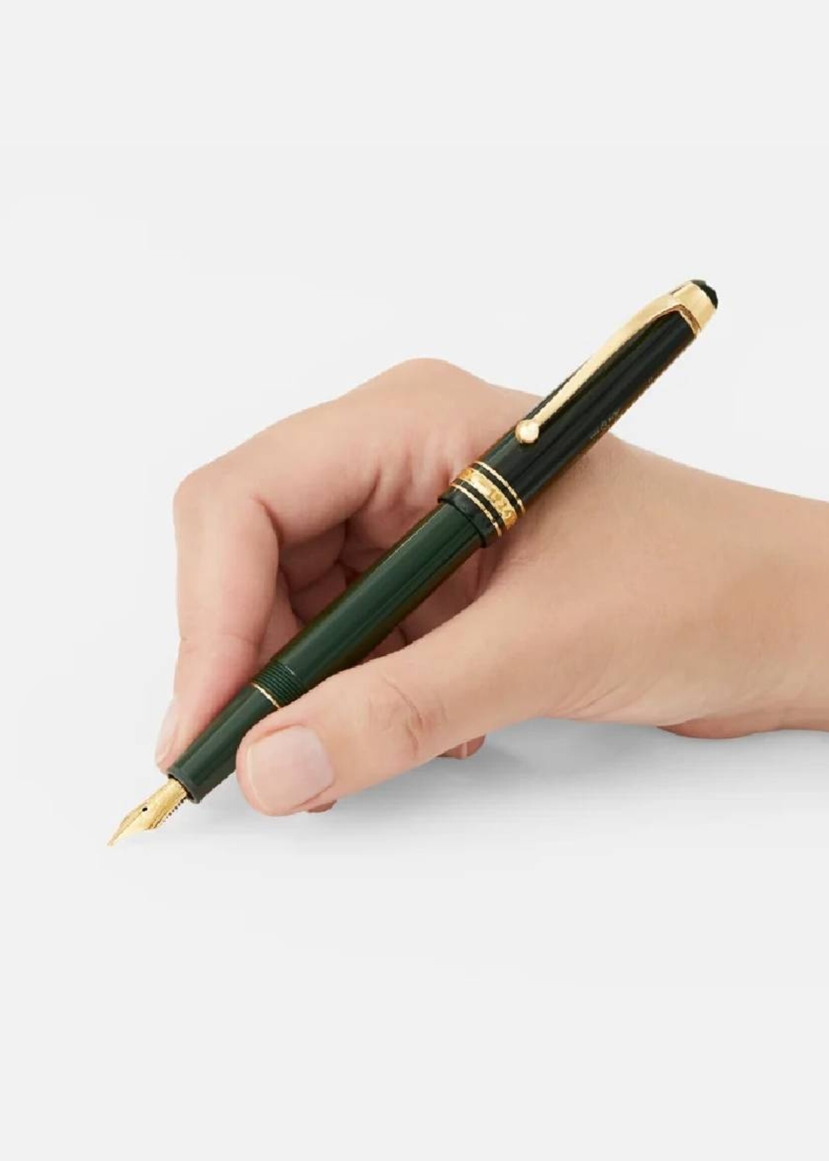 Montblanc 100 years Meisterstück The Origin Collection Green Classique Vulpen 146 (Au585/14) 0.62 mm M-Medium