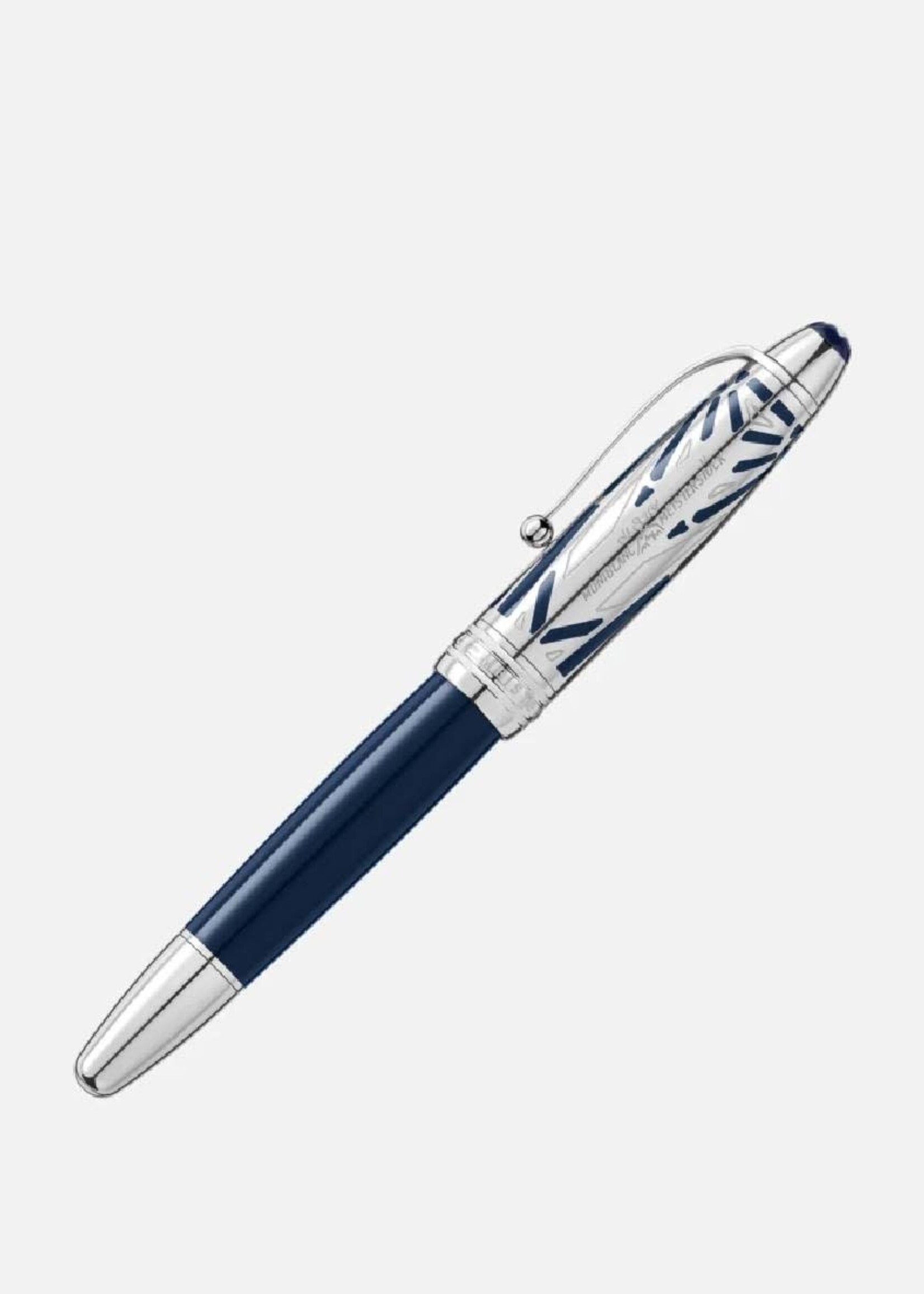 Montblanc 100 years Meisterstück The Origin Collection Doué Blue LeGrand Roller 162