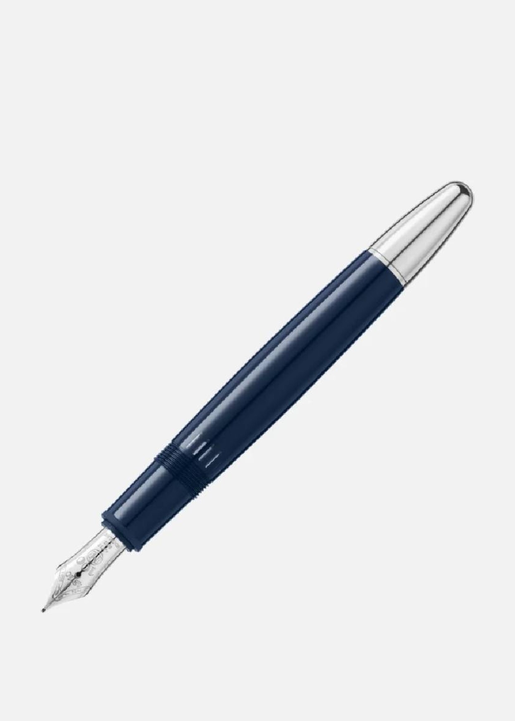 MONTBLANC Meisterstück 100 years The Origin Collection Doué Blue LeGrand Vulpen 146 F-Fijn 0.50 mm