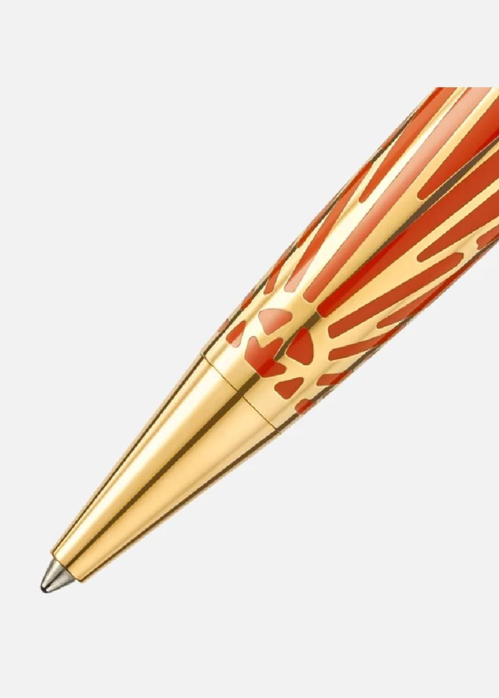 Montblanc 100 years Meisterstück The Origin Collection Solitaire Coral MidSize Balpen 164