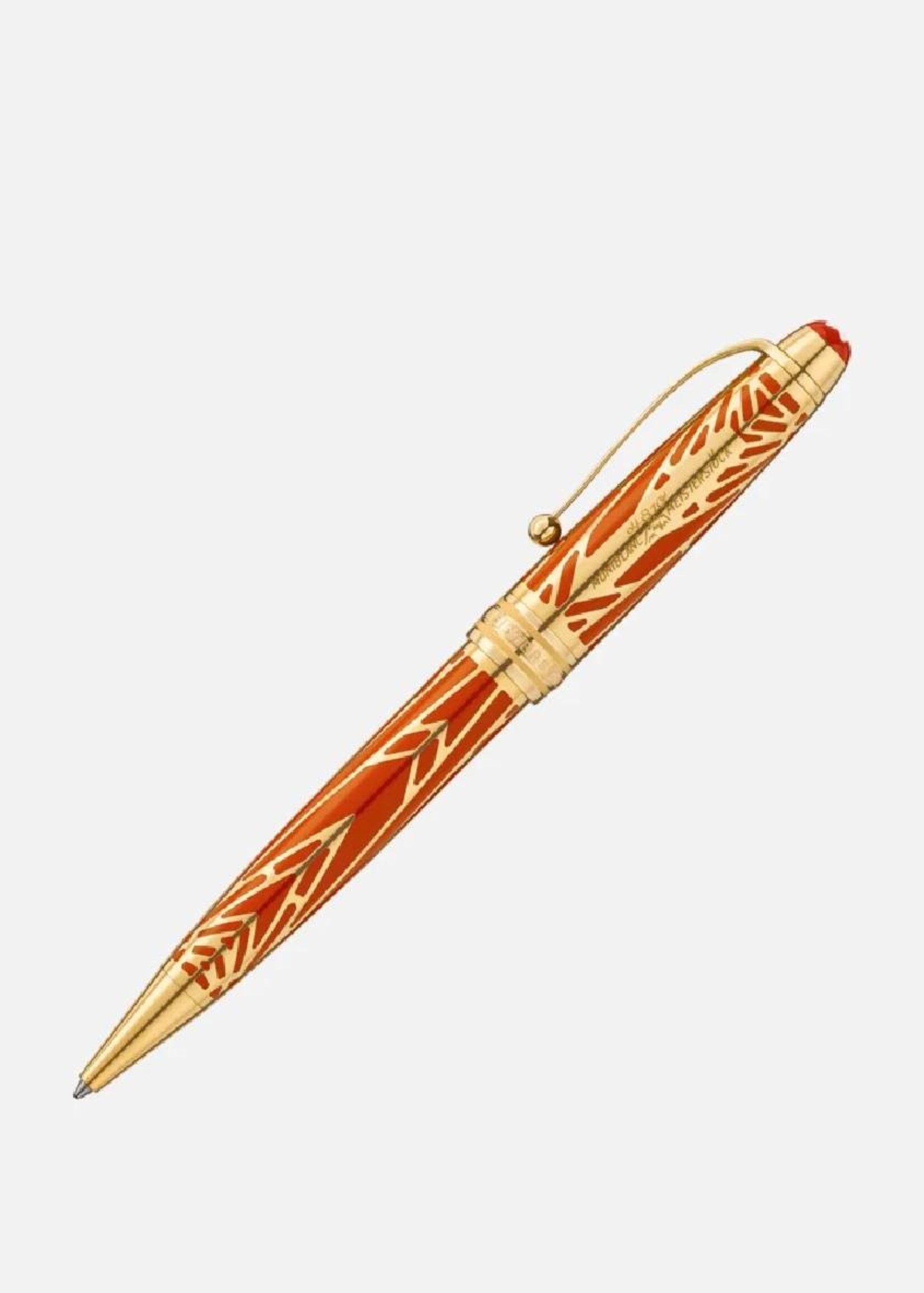 Montblanc 100 years Meisterstück The Origin Collection Solitaire Coral MidSize Balpen 164