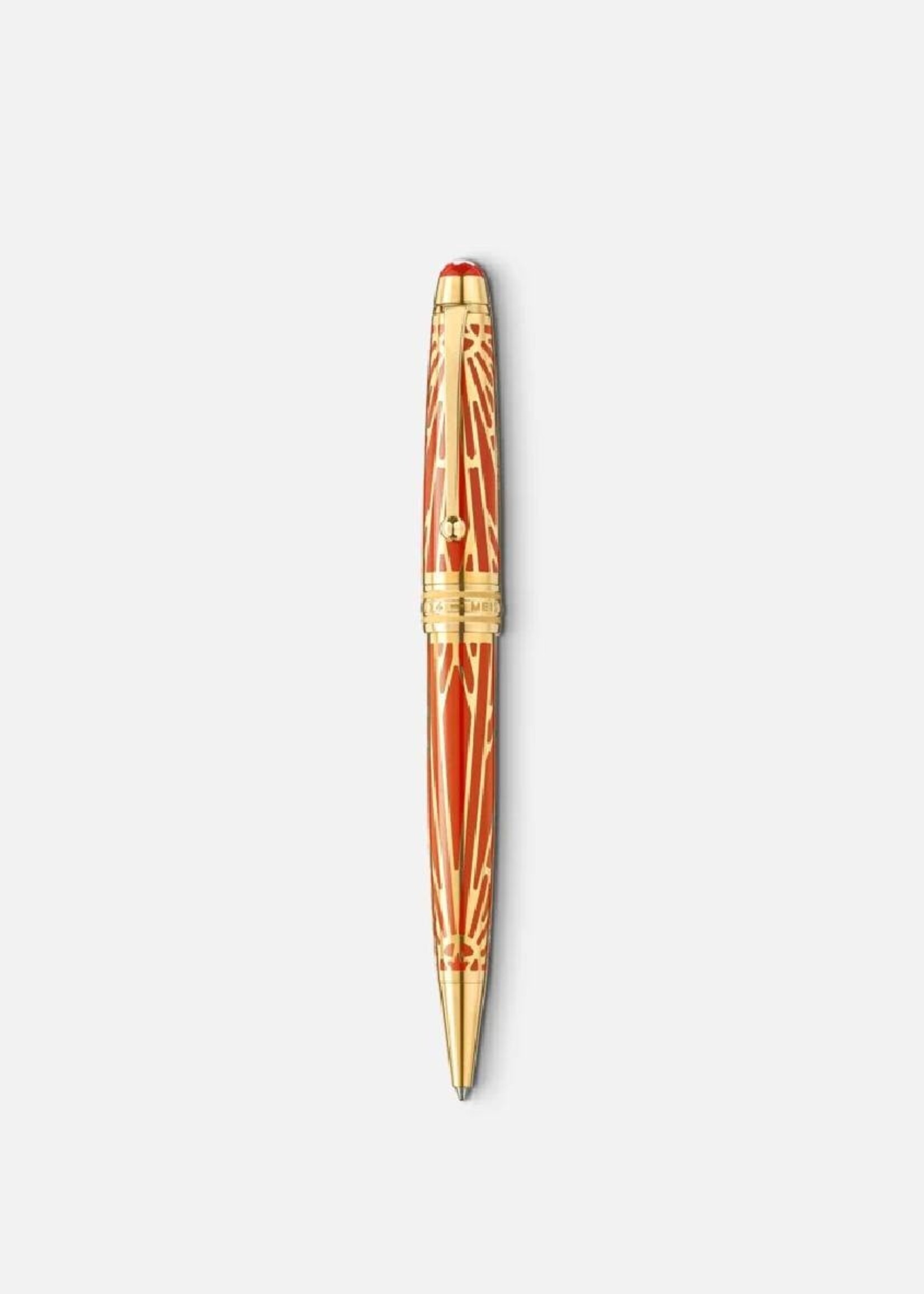 Montblanc 100 years Meisterstück The Origin Collection Solitaire Coral MidSize Balpen 164