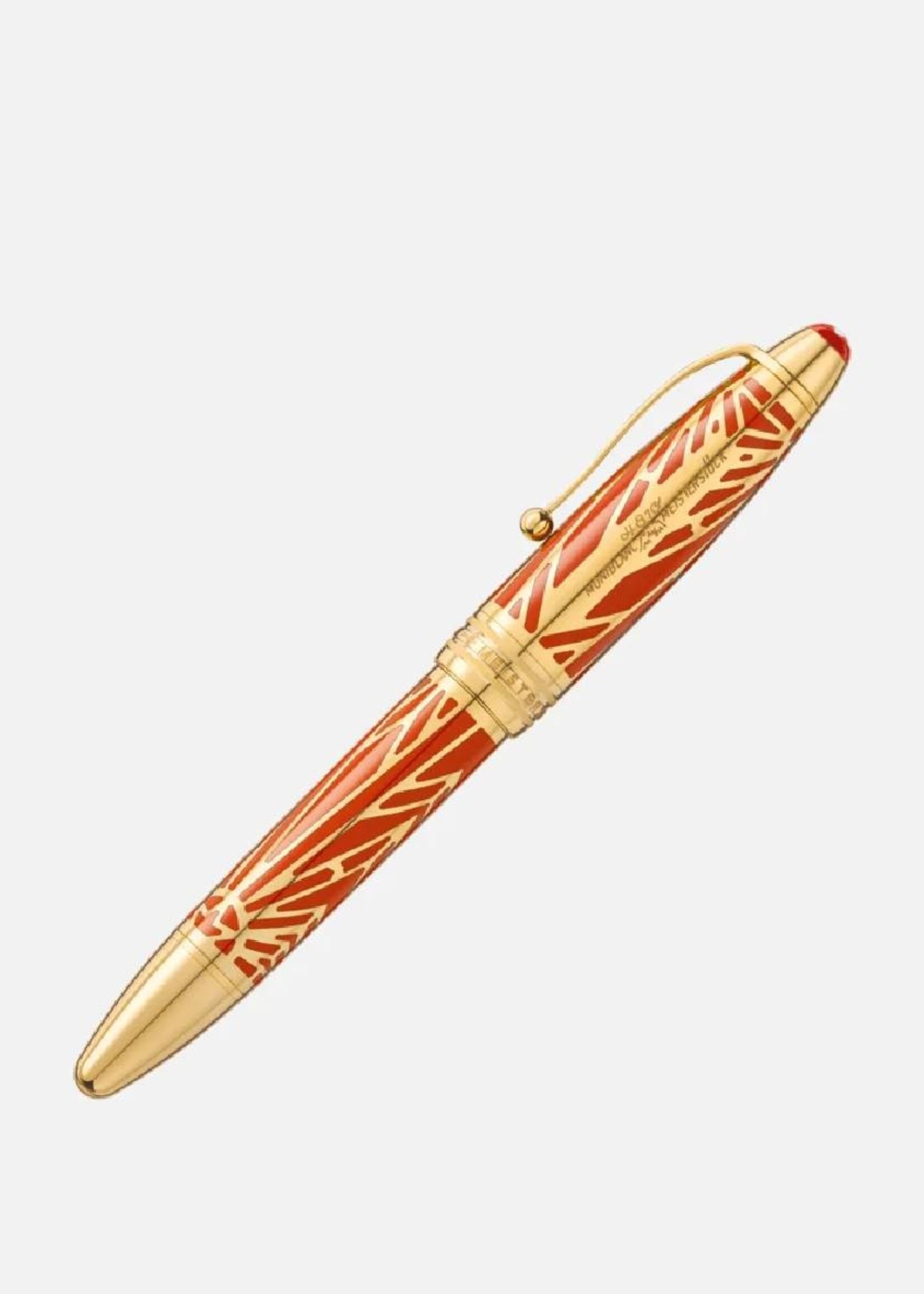 Montblanc 100 years Meisterstück The Origin Collection Solitaire Coral LeGrand Vulpen 145  (Au585/14) 0.62 mm M - Medium