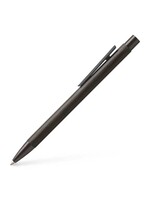Faber-Castell Neo Slim Aluminium Gun Metal Black Balpen