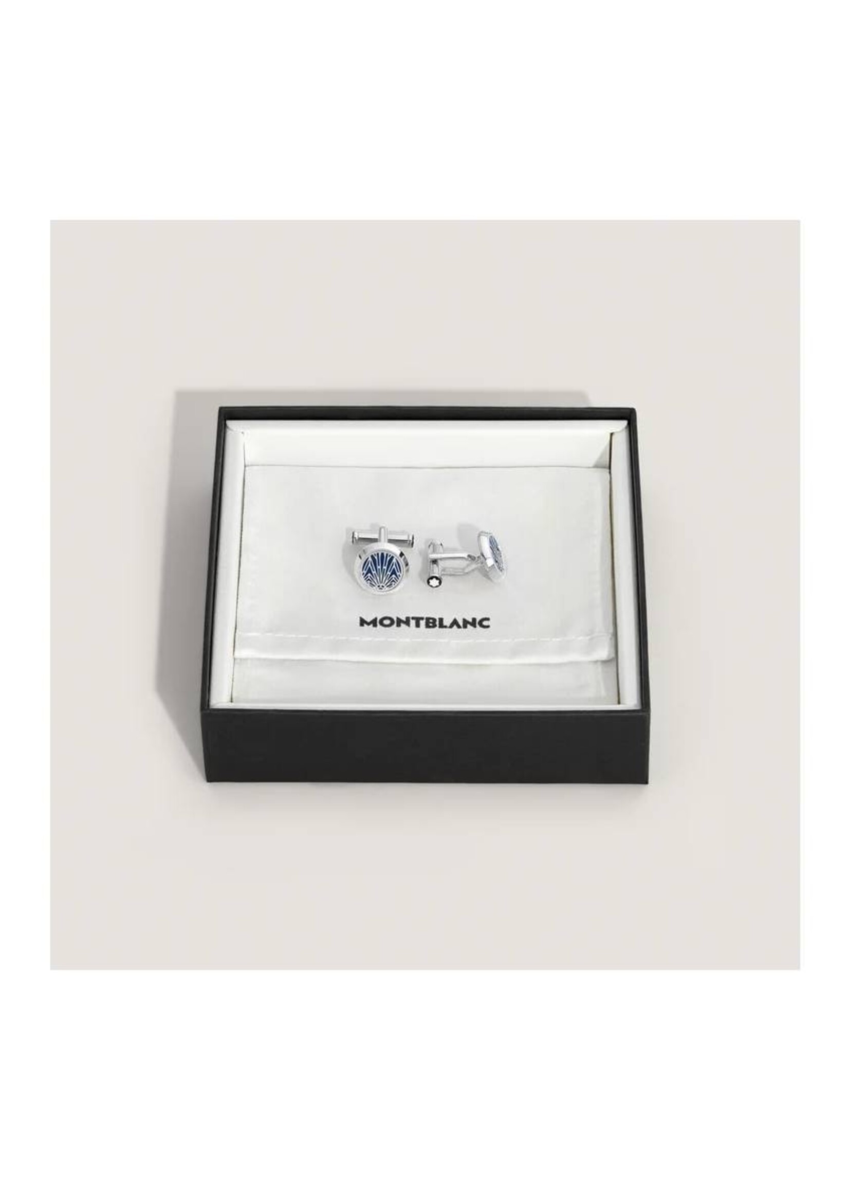 Montblanc 100 years Meisterstück The Origin Collection Manchetknopen Vintage Blue