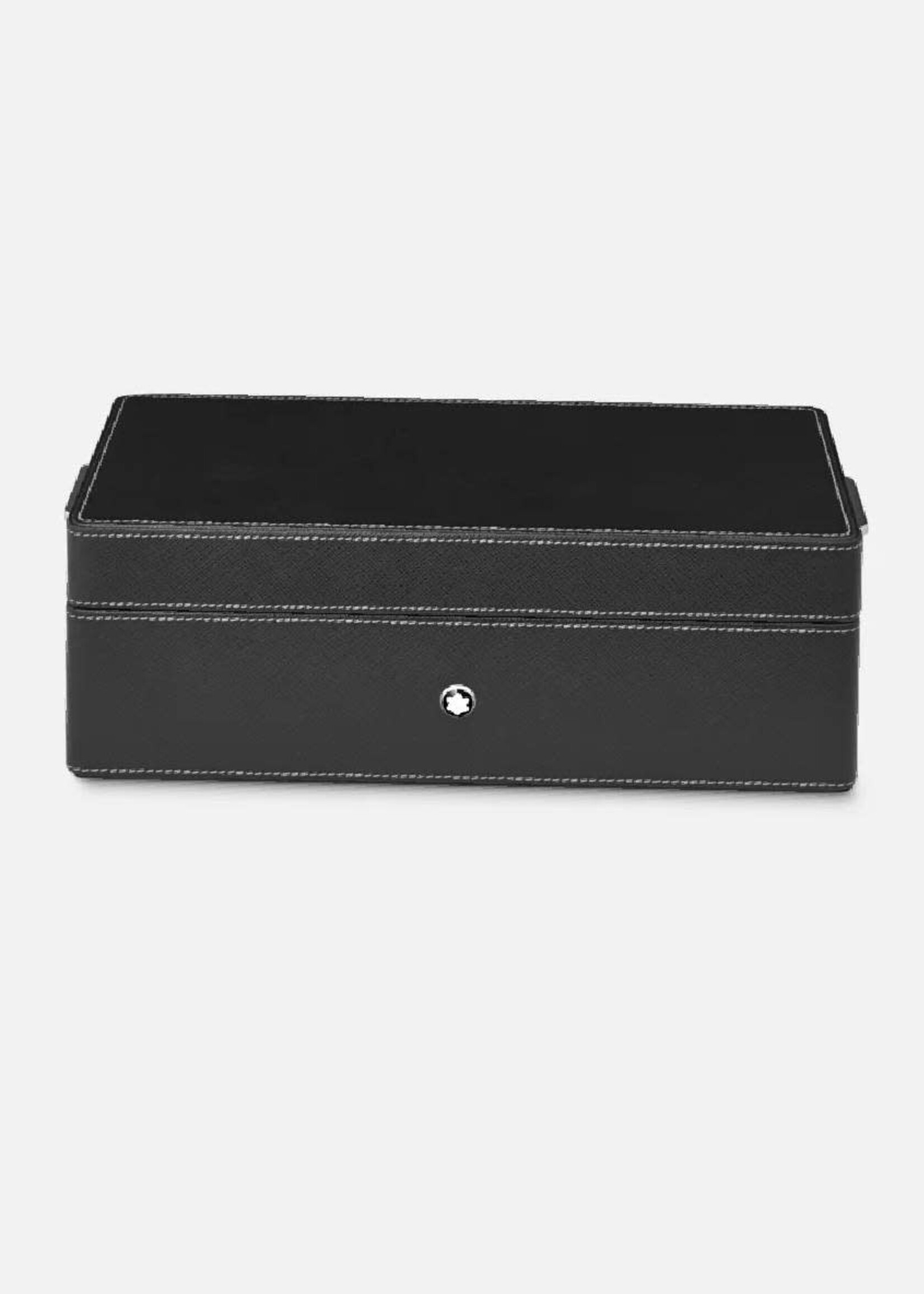 Montblanc Collector Box Sartorial Black Meisterstück Small voor 3 pennen Zwart