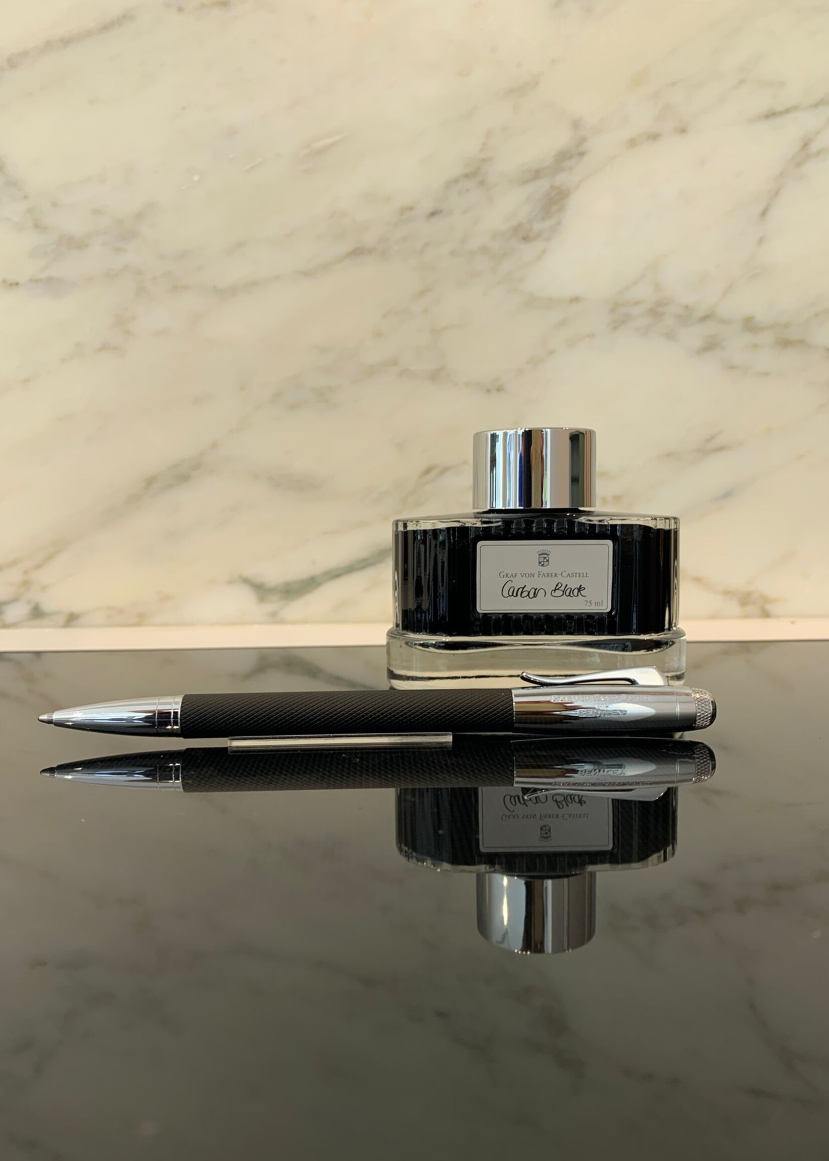 Graf von Faber-Castell Bentley Onyx Matt Black Balpen