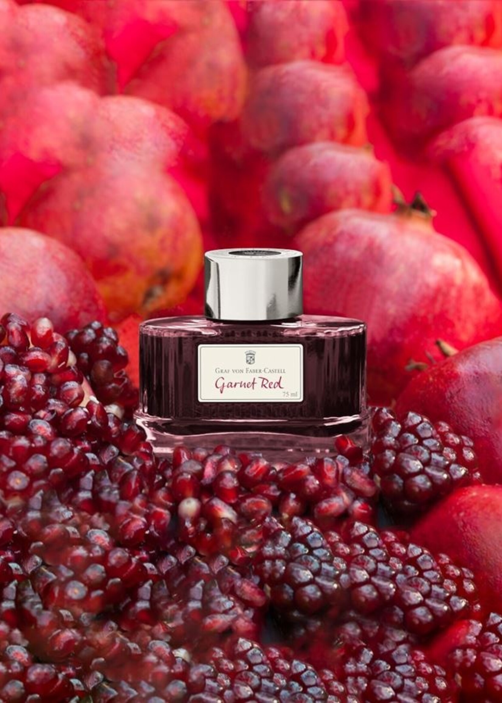 Graf von Faber-Castell Inktpot 75ml - Garnet Red