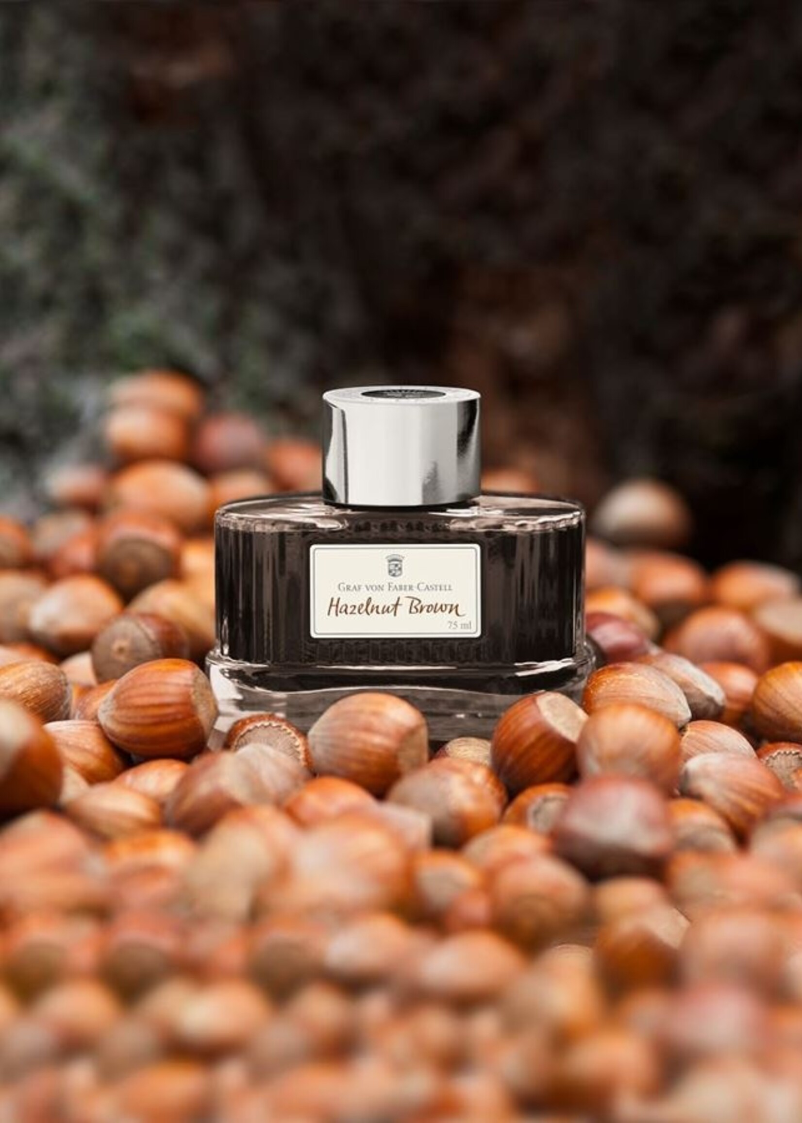 Graf von Faber-Castell Inktpot 75ml - Hazelnut Brown