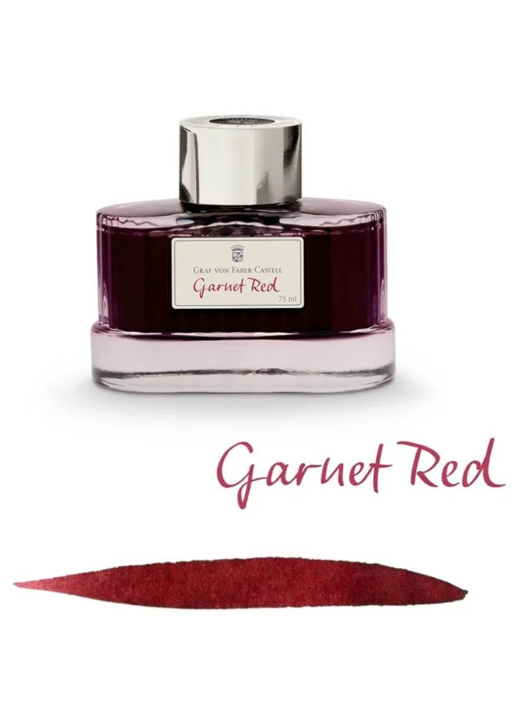 Graf von Faber-Castell Inktpot 75ml - Garnet Red