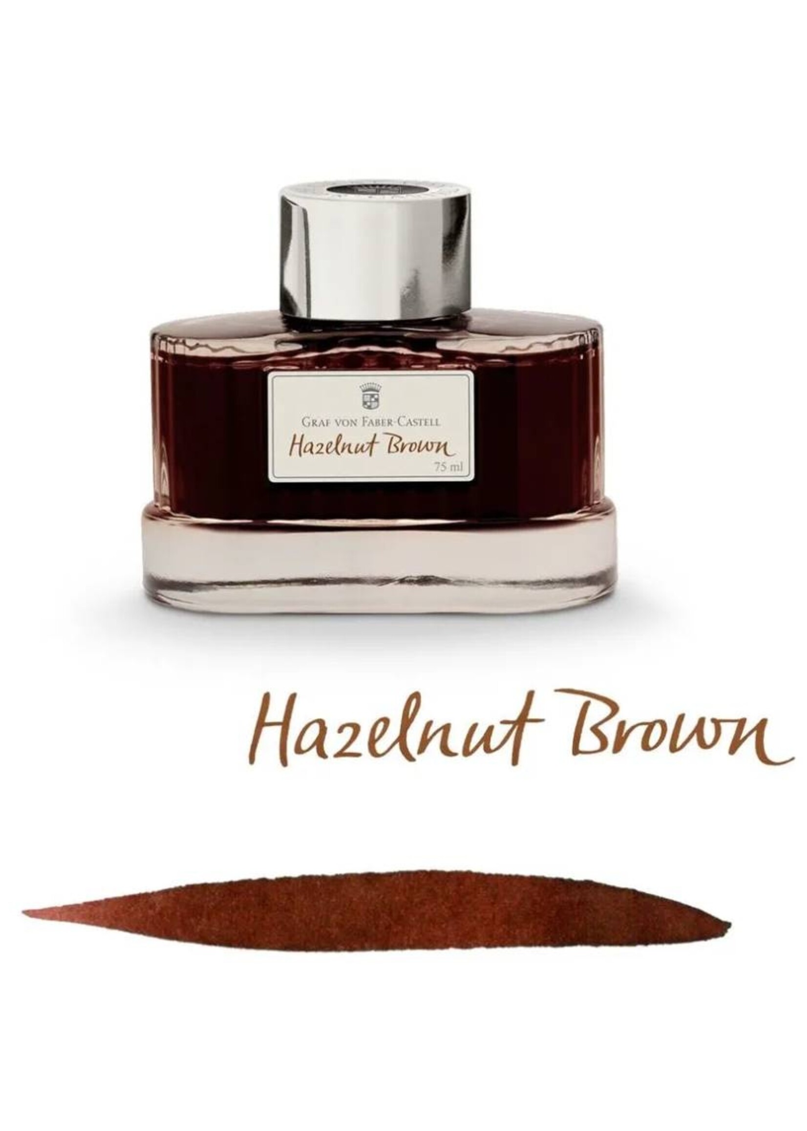 Graf von Faber-Castell Inktpot 75ml - Hazelnut Brown