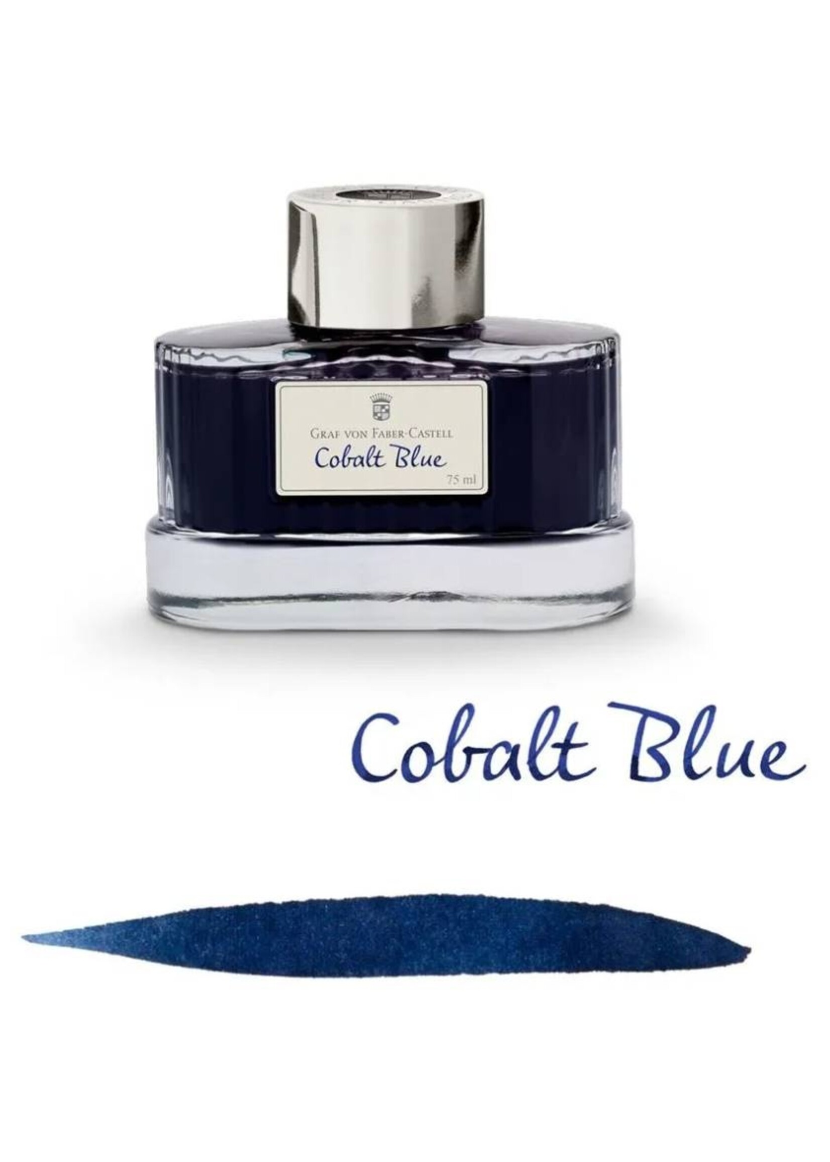 Graf von Faber-Castell Inktpot 75ml - Cobalt Blue
