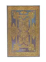 Paperblanks Agenda 2025 Maxi week/2pag. horizontaal - Blue luxe