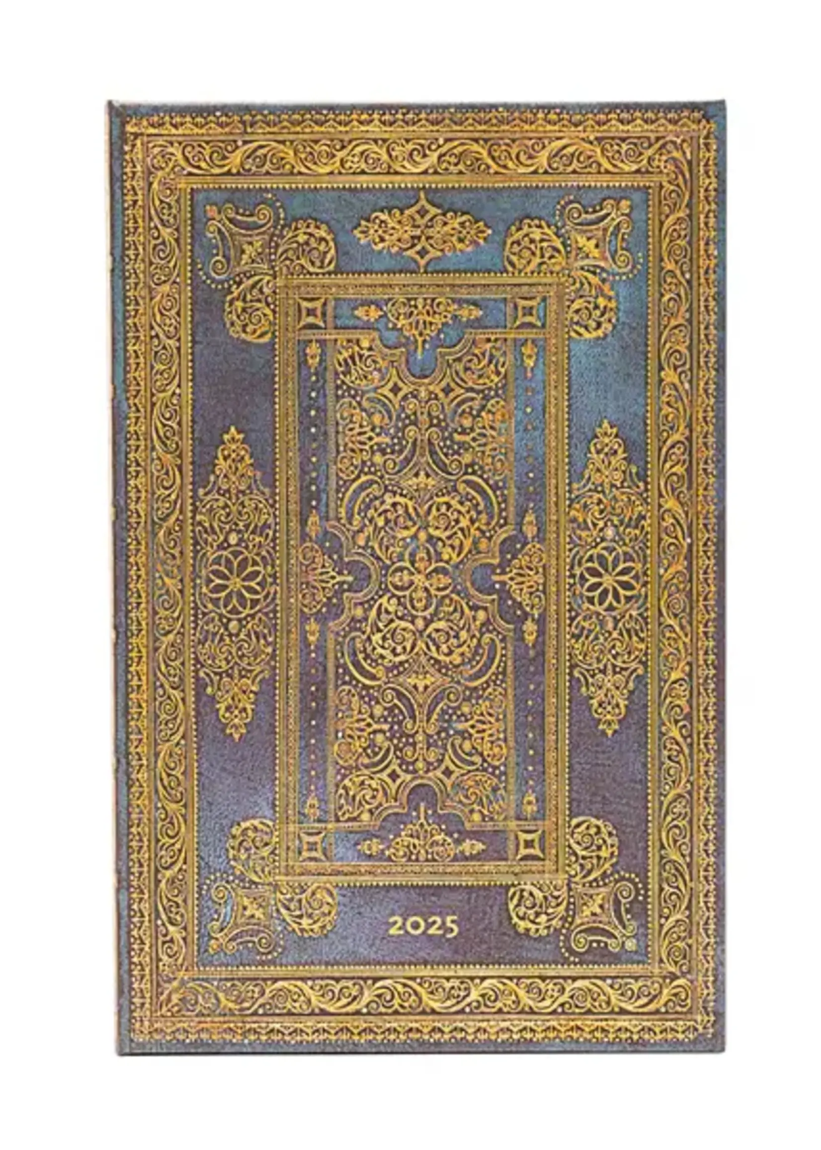 Paperblanks Agenda 2025 Maxi week/2pag. horizontaal - Blue luxe