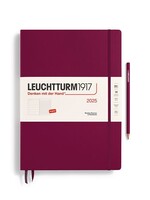 Leuchtturm1917 Agenda 2025 Master Hard  Cover Weekly/note Port red