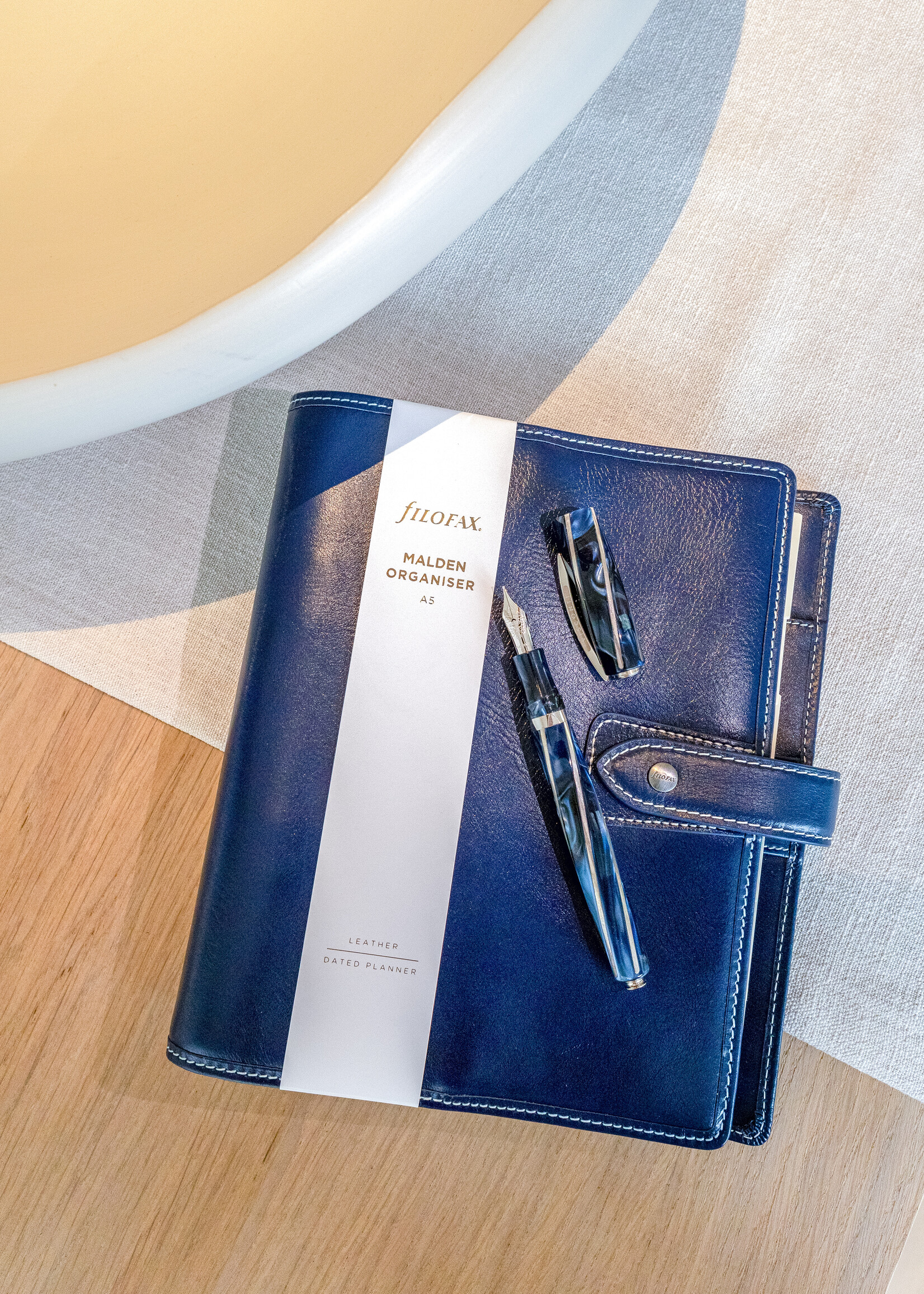 Filofax Organizer A5 Malden Navy