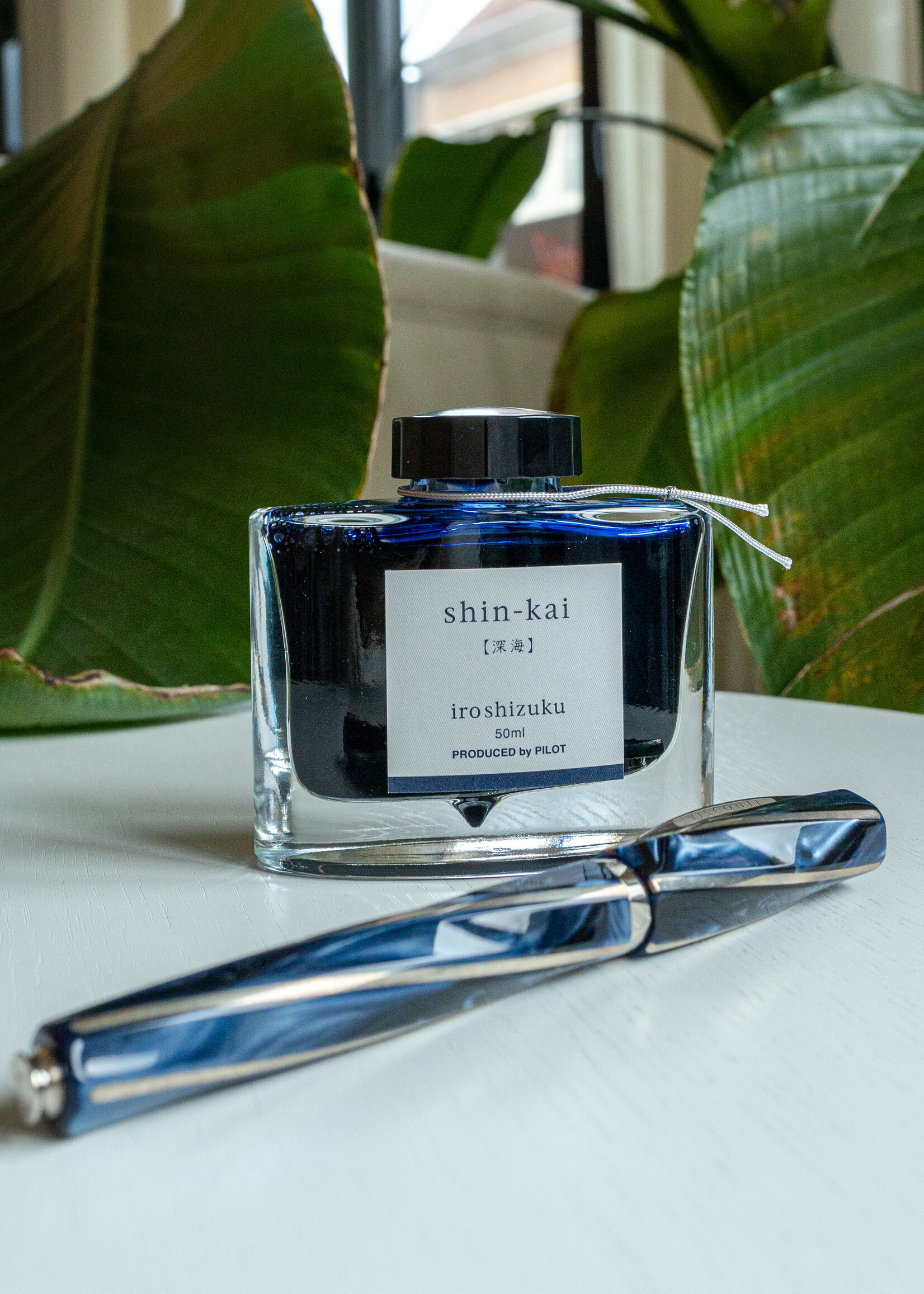 roshizuku Inktpot 50ml Blauw Shin-Kai