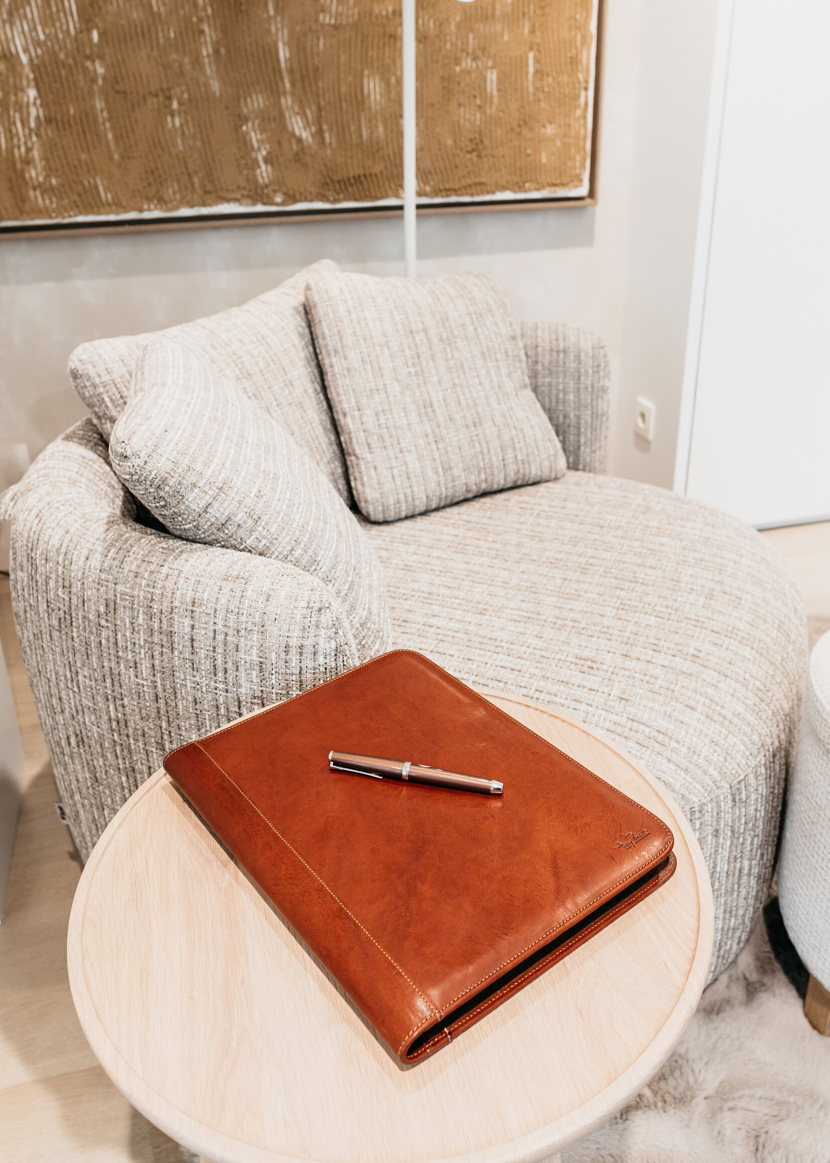 Tony Perotti Schrijfmap A4 Vintage Brown