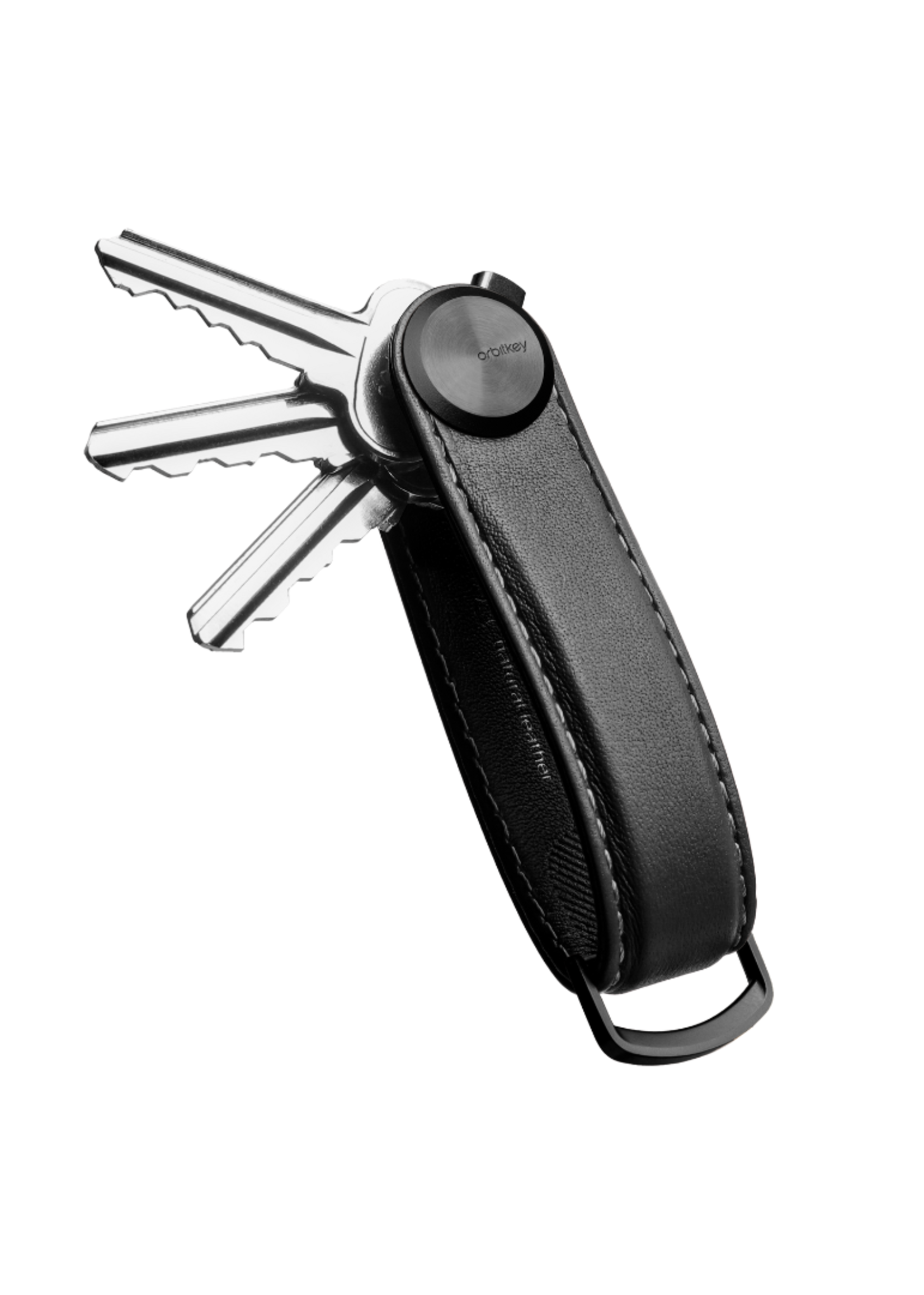 Orbitkey Key Organizer Pro 2.0 Leather Blackout