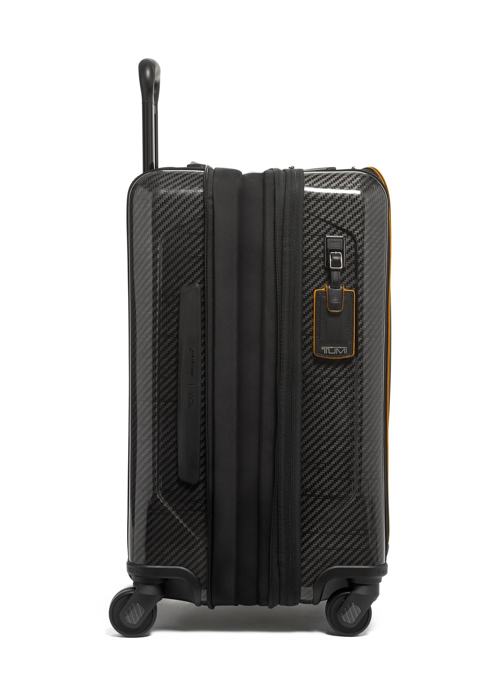 TUMI Aero Internationale Uitbreidbare Handbagage Koffer 56cm (56H x 23D/28D x 35.5B cm) Carbon/Black/Oranje