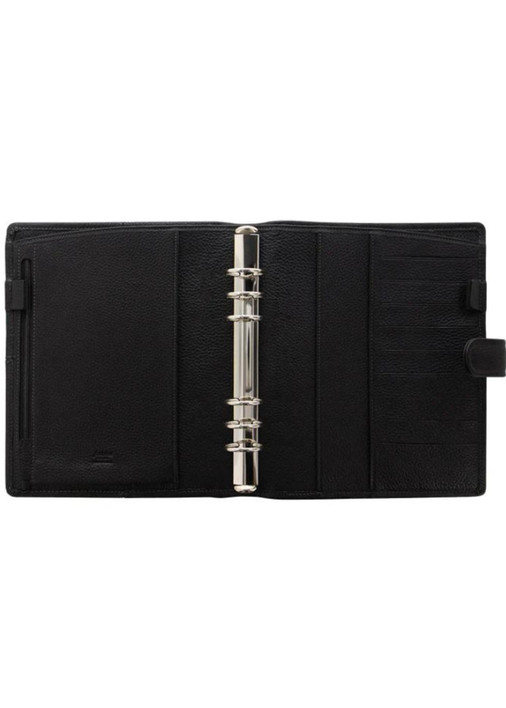 Filofax Organizer Pocket Stitch Soft Black