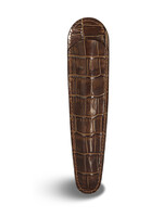 Récife Pen Sleeve Riviera croc  Brown Récife Pen Sleeve Riviera croc  Brown