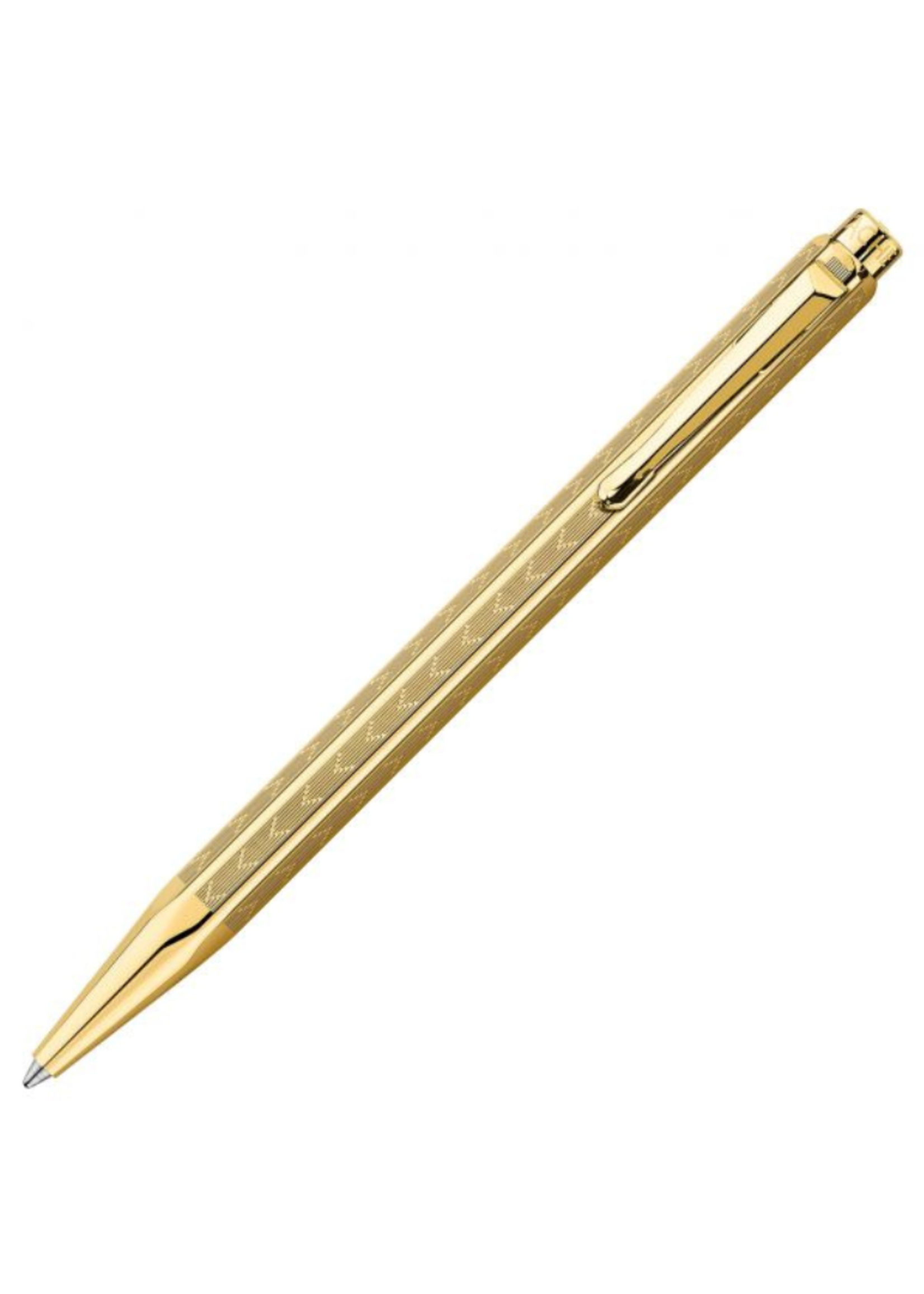 Caran d'Ache Ecridor Chevron Gold Line Balpen