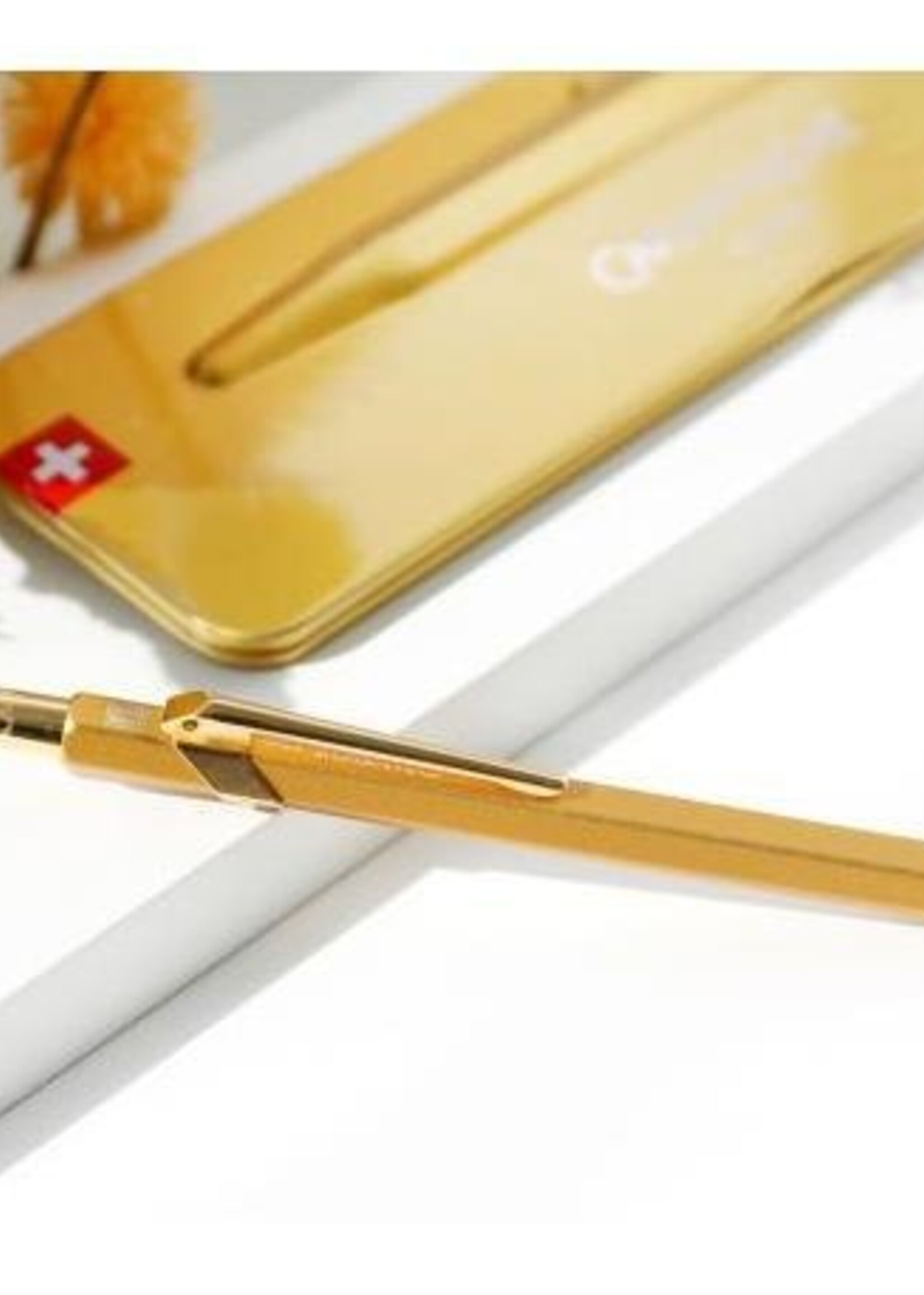 Caran d'Ache 849 Premium Line Goldbar Balpen