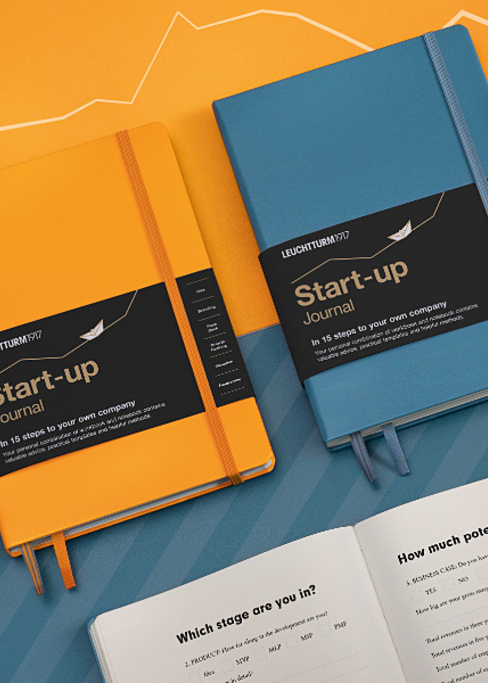 Leuchtturm1917 Start-Up Journal A5 Stone Blue