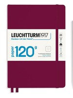 Leuchtturm1917 Notitieboek 120gr. Dotted A5 Port Red