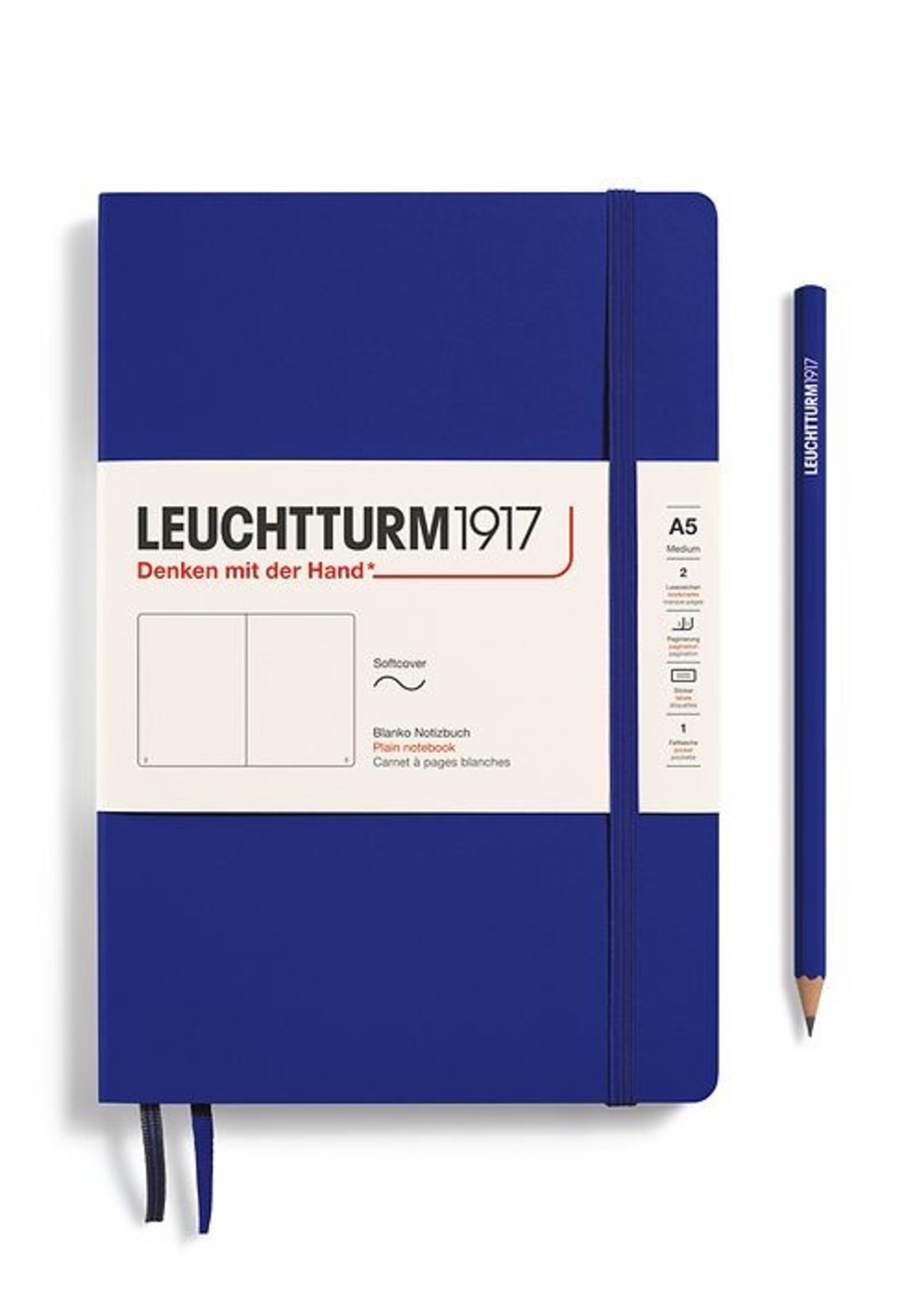 Leuchtturm1917 Notitieboek Medium A5 Soft Cover Ink