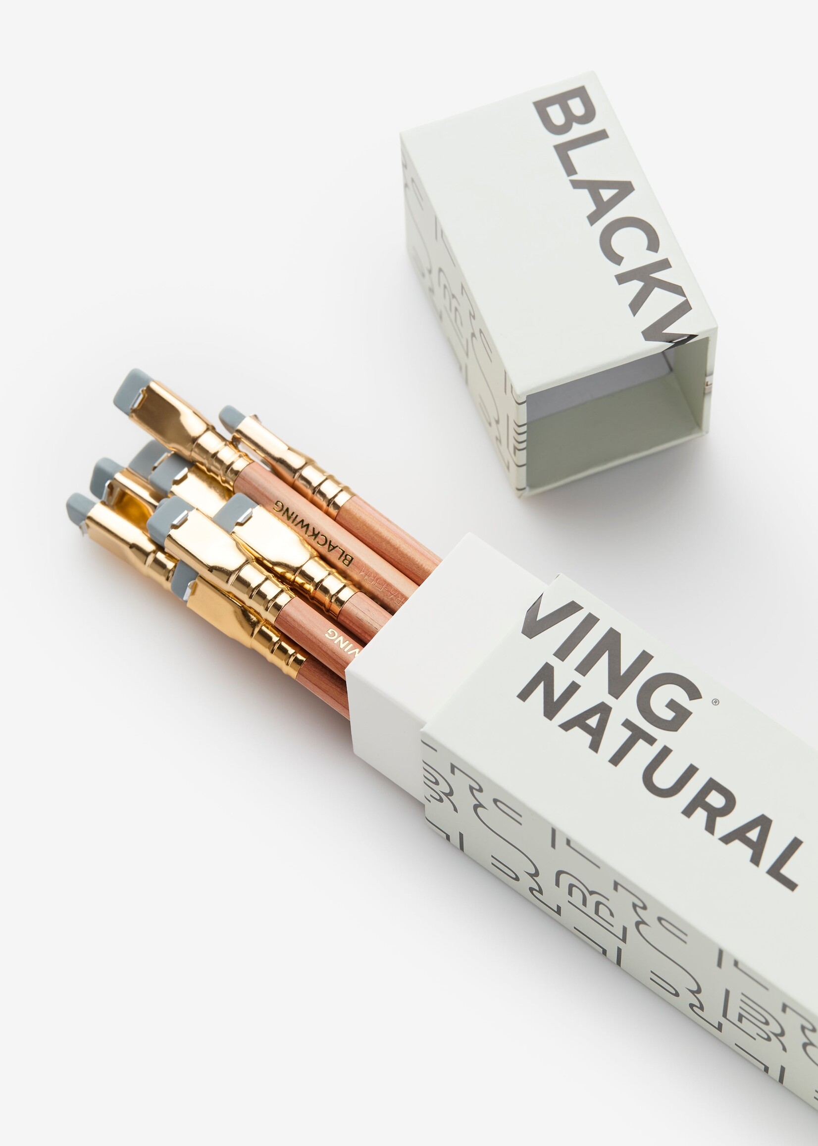 Blackwing Potloden Natural HB koker/12