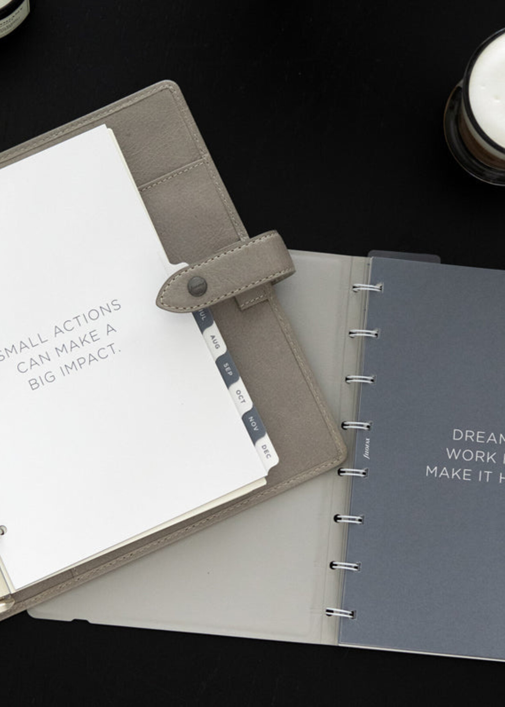 Filofax Organiser Vulling Maandelijkse Index Minimal A5