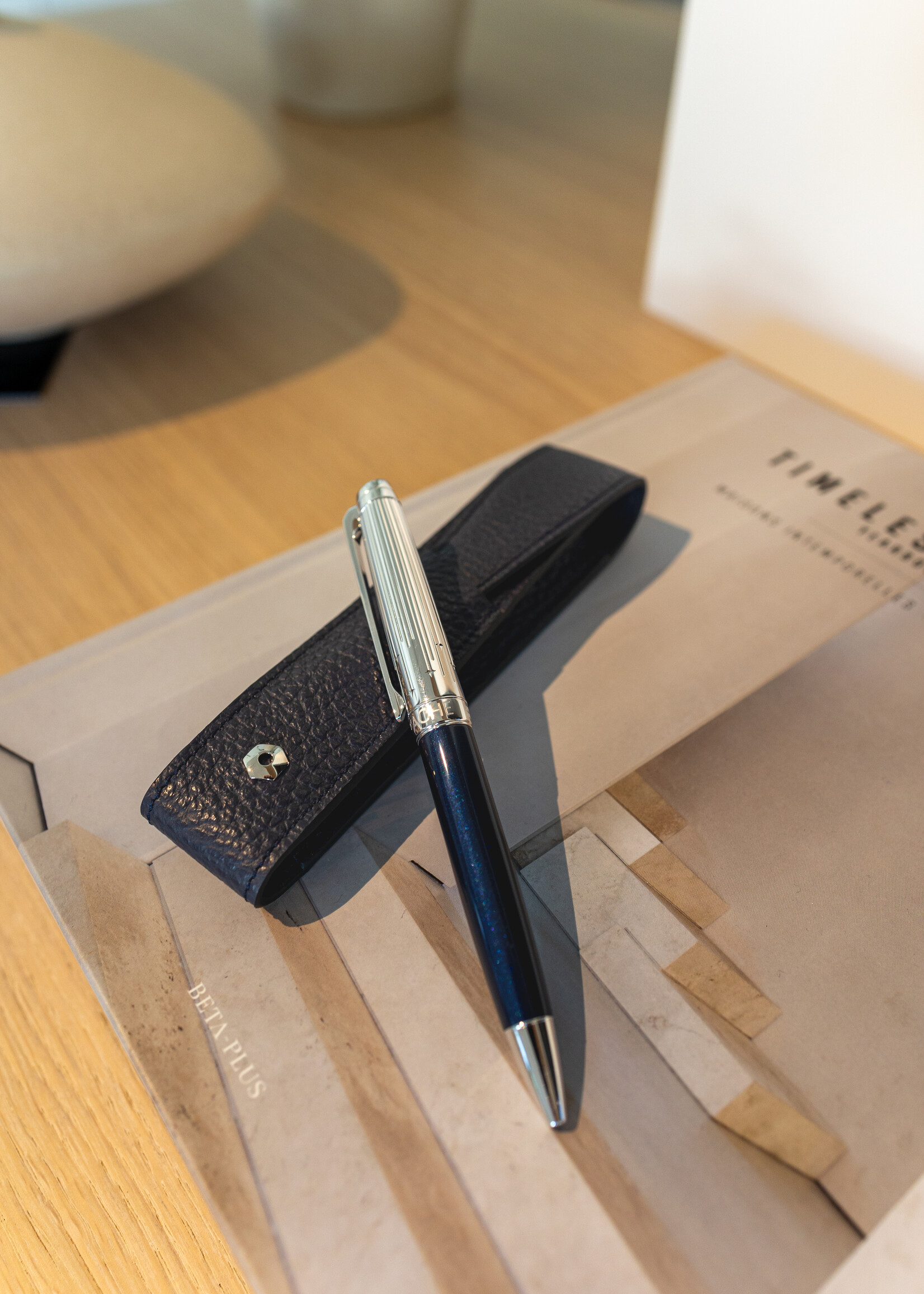 Caran d'Ache Pen Etui Léman Night Bleu