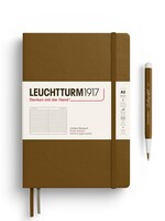Leuchtturm1917 Notitieboek Medium A5 Hard Cover Gelijnd Spice Brown