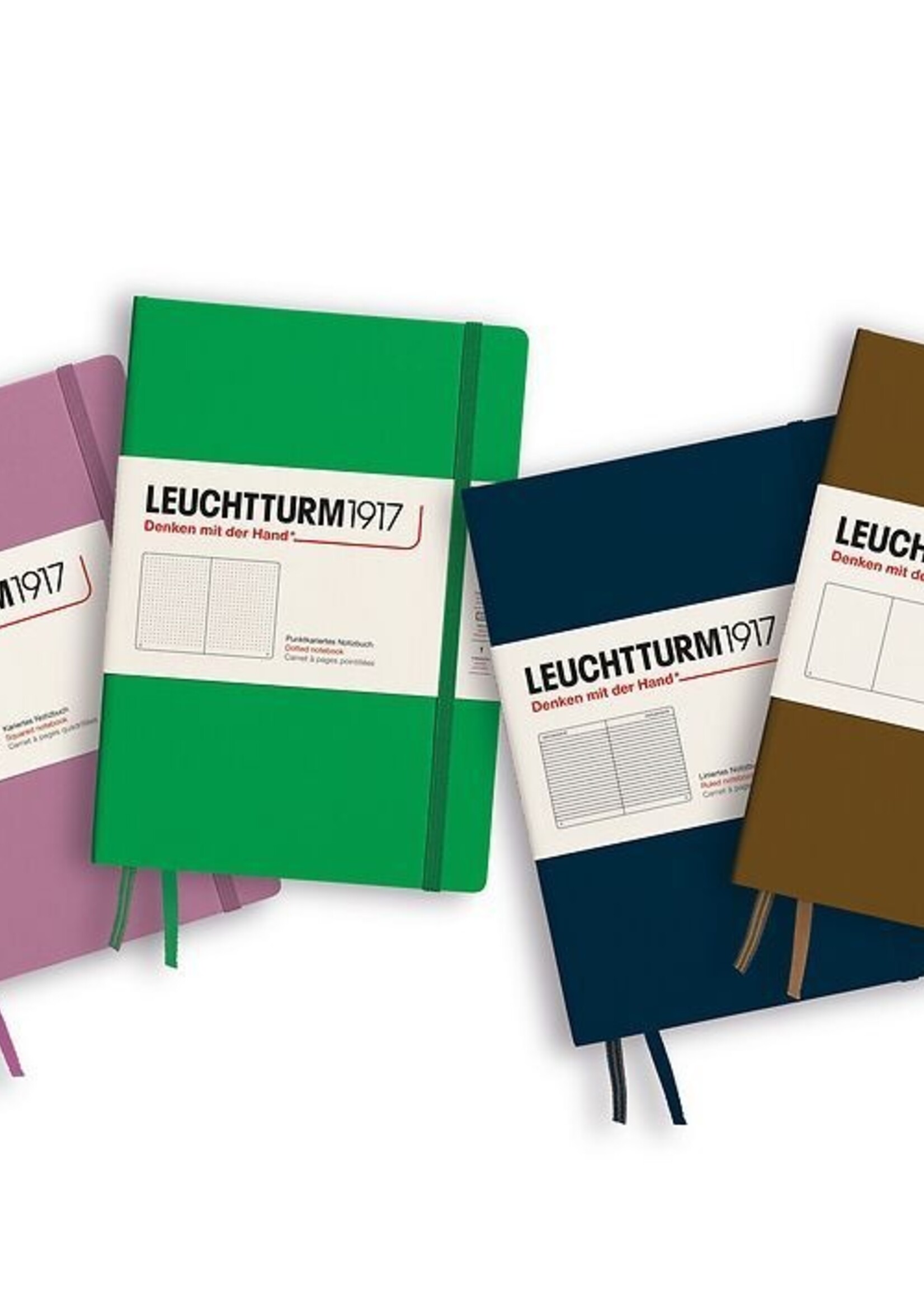 Leuchtturm1917 Notitieboek Medium A5 Hard Cover Gelijnd Spice Brown