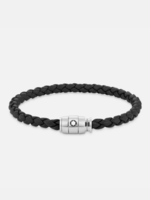 Montblanc Armband 3 rings/60 Black
