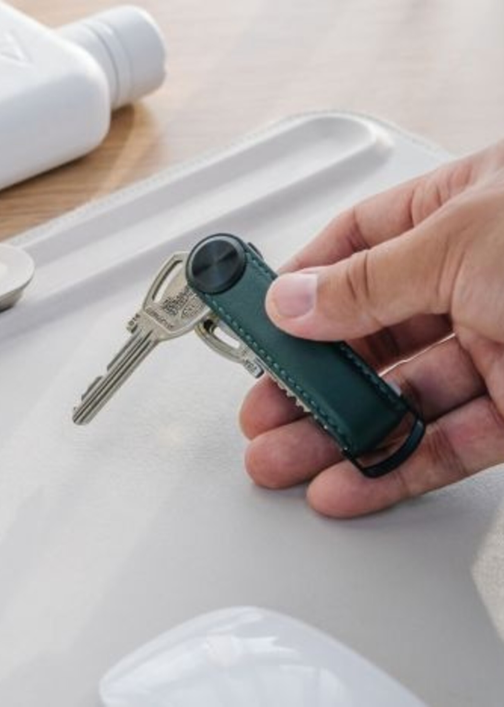 Orbitkey Key Organizer Pro 2.0 Leather Evergreen
