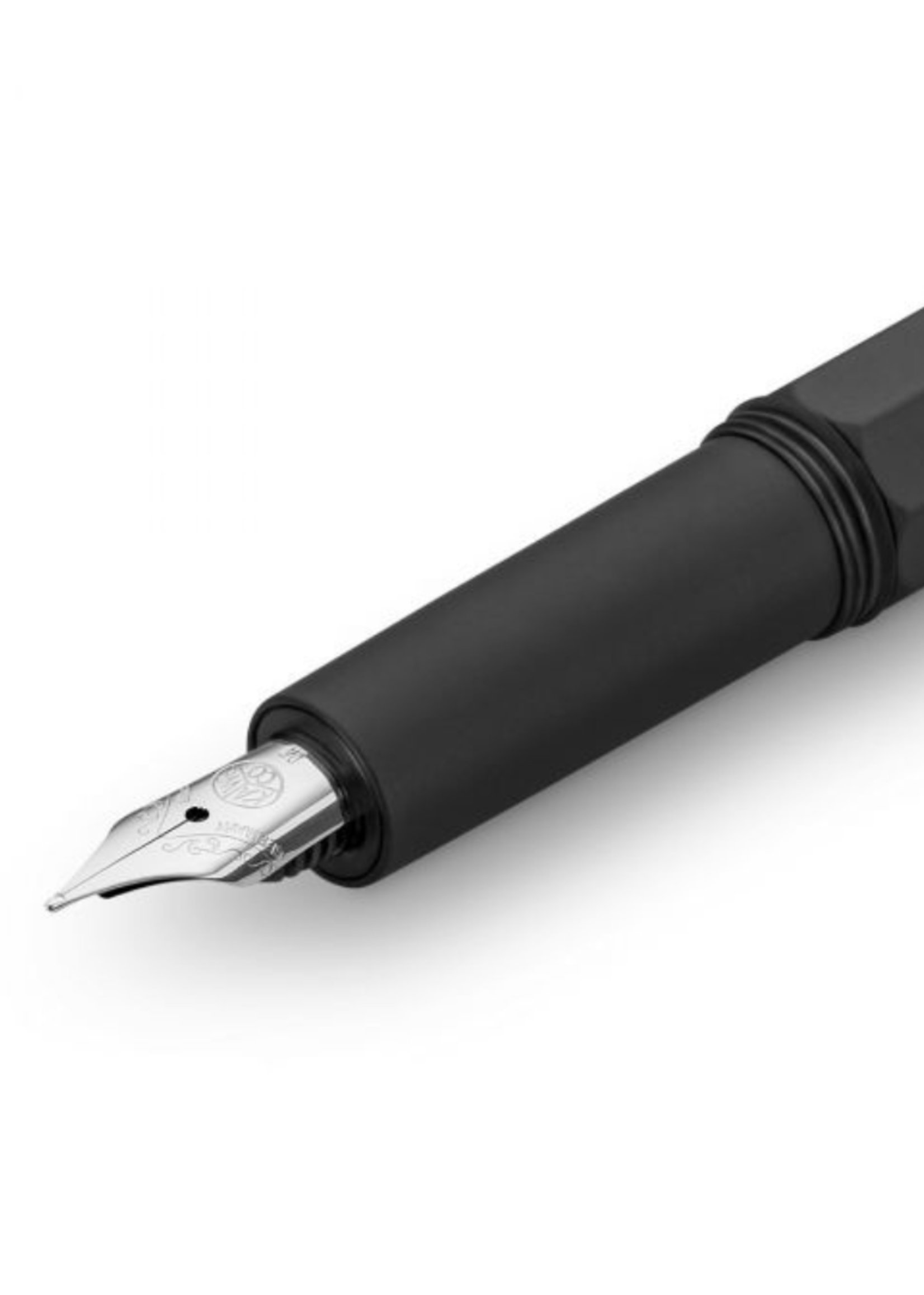 Kaweco ORIGINAL 250 Black Chrome Vulpen Fijn